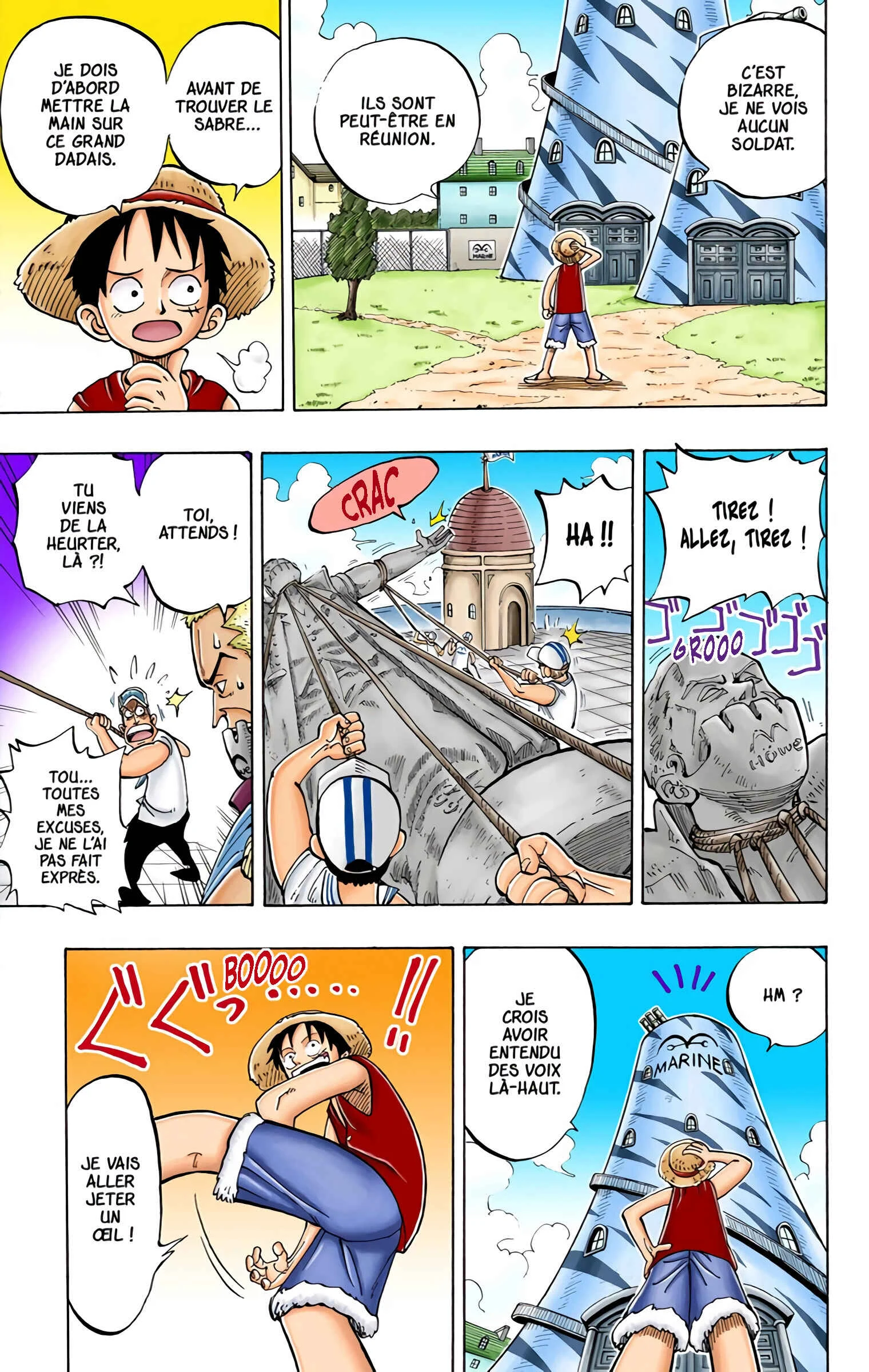 One Piece (Official Colored) Chapitre 4: Morgan, le Colonel à la main de fer - Page 13
