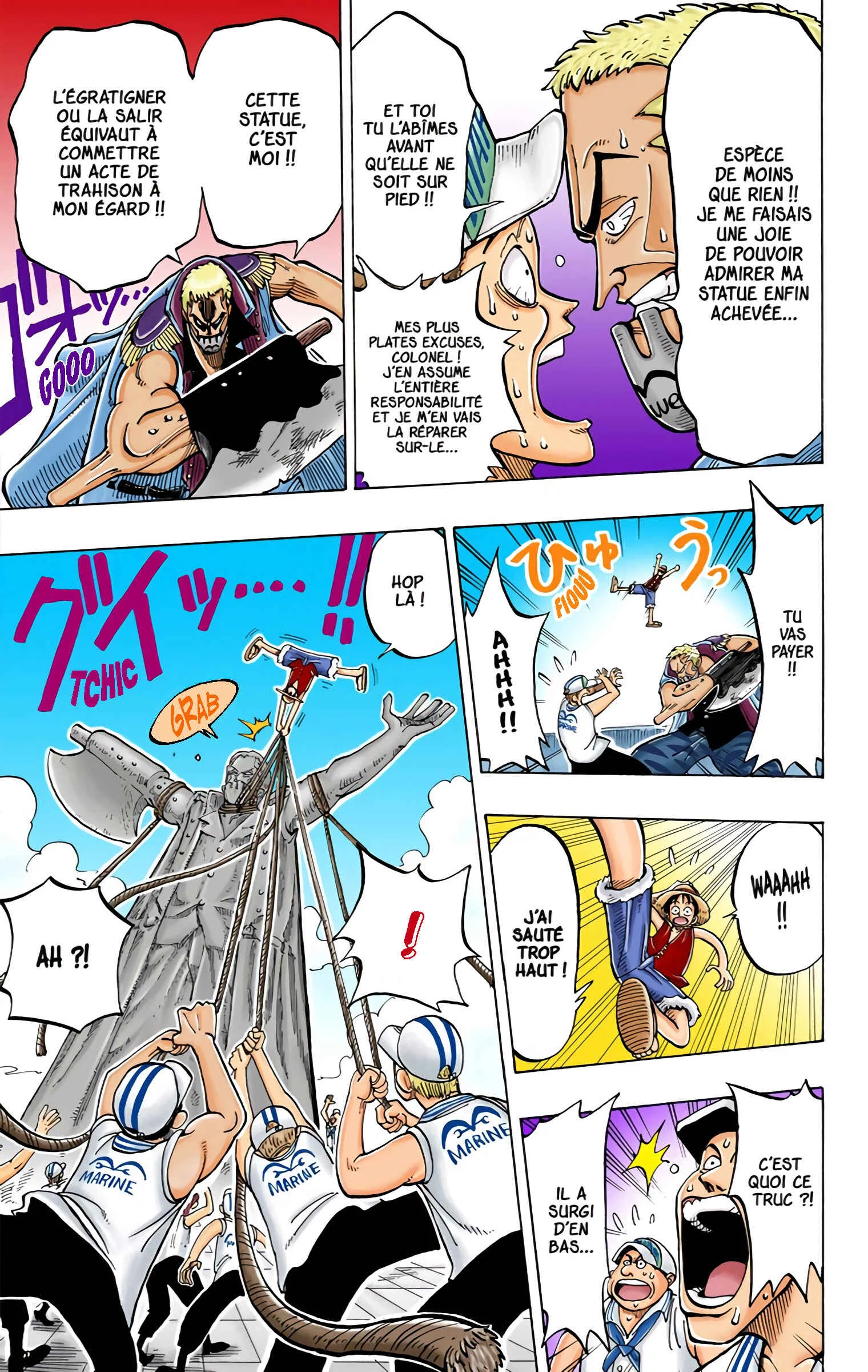 One Piece (Official Colored) Chapitre 4: Morgan, le Colonel à la main de fer - Page 15