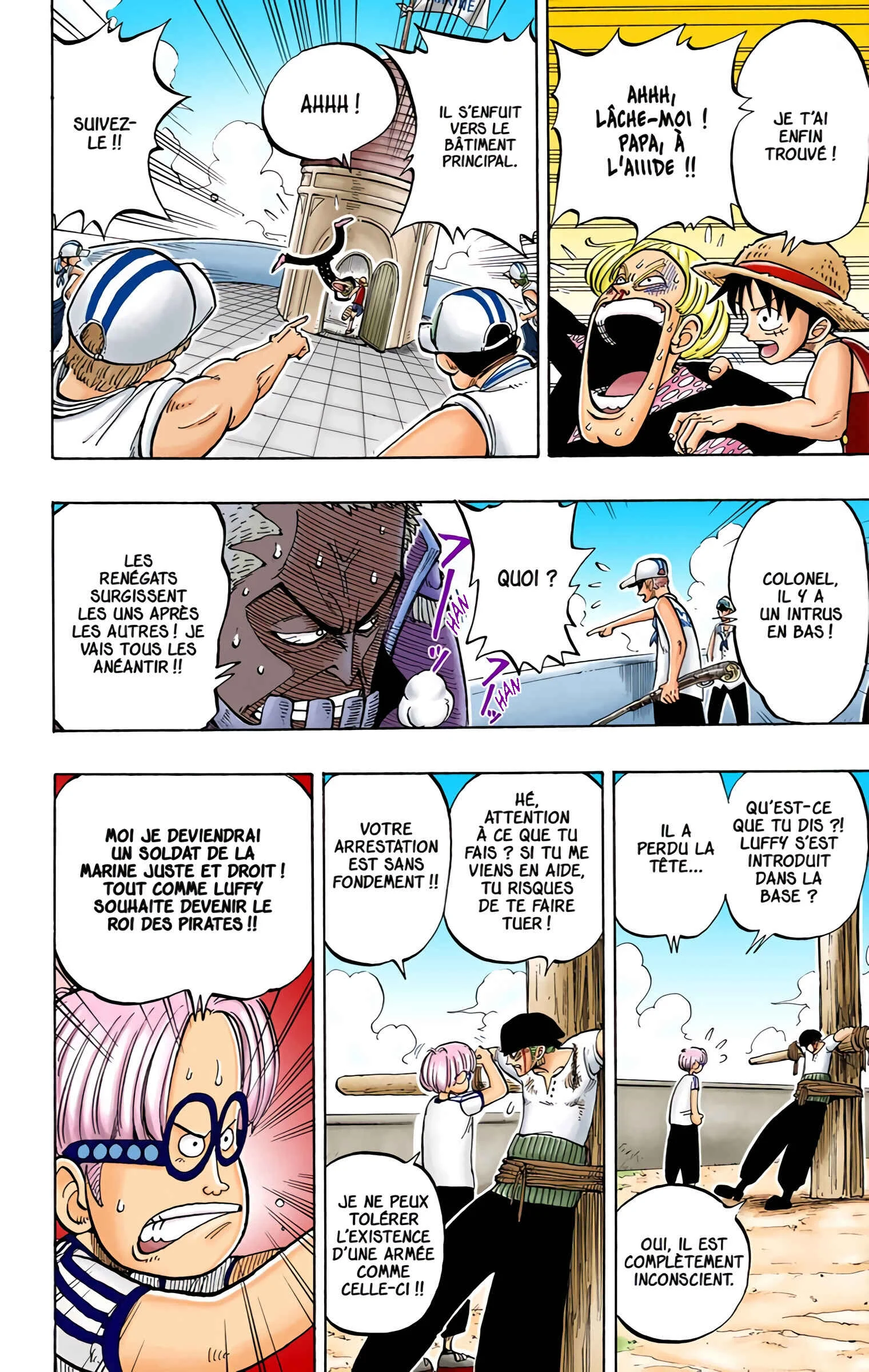 One Piece (Official Colored) Chapitre 4: Morgan, le Colonel à la main de fer - Page 18