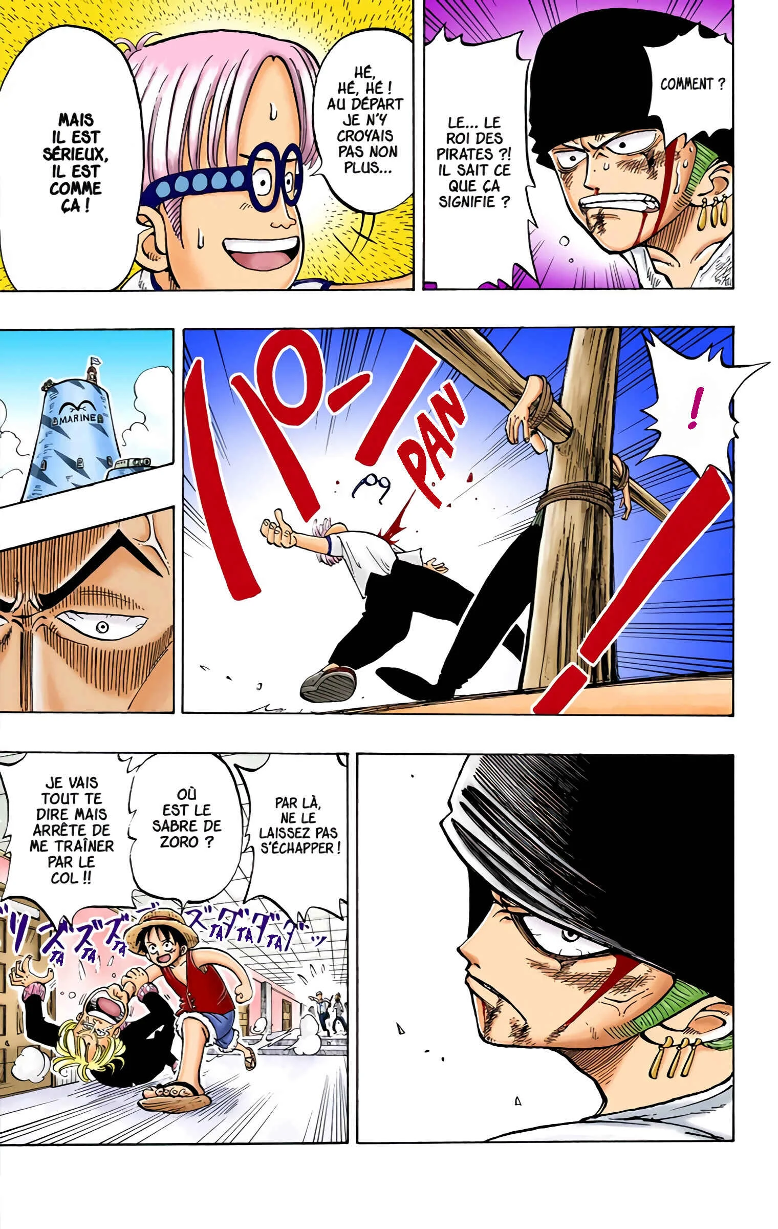 One Piece (Official Colored) Chapitre 4: Morgan, le Colonel à la main de fer - Page 19