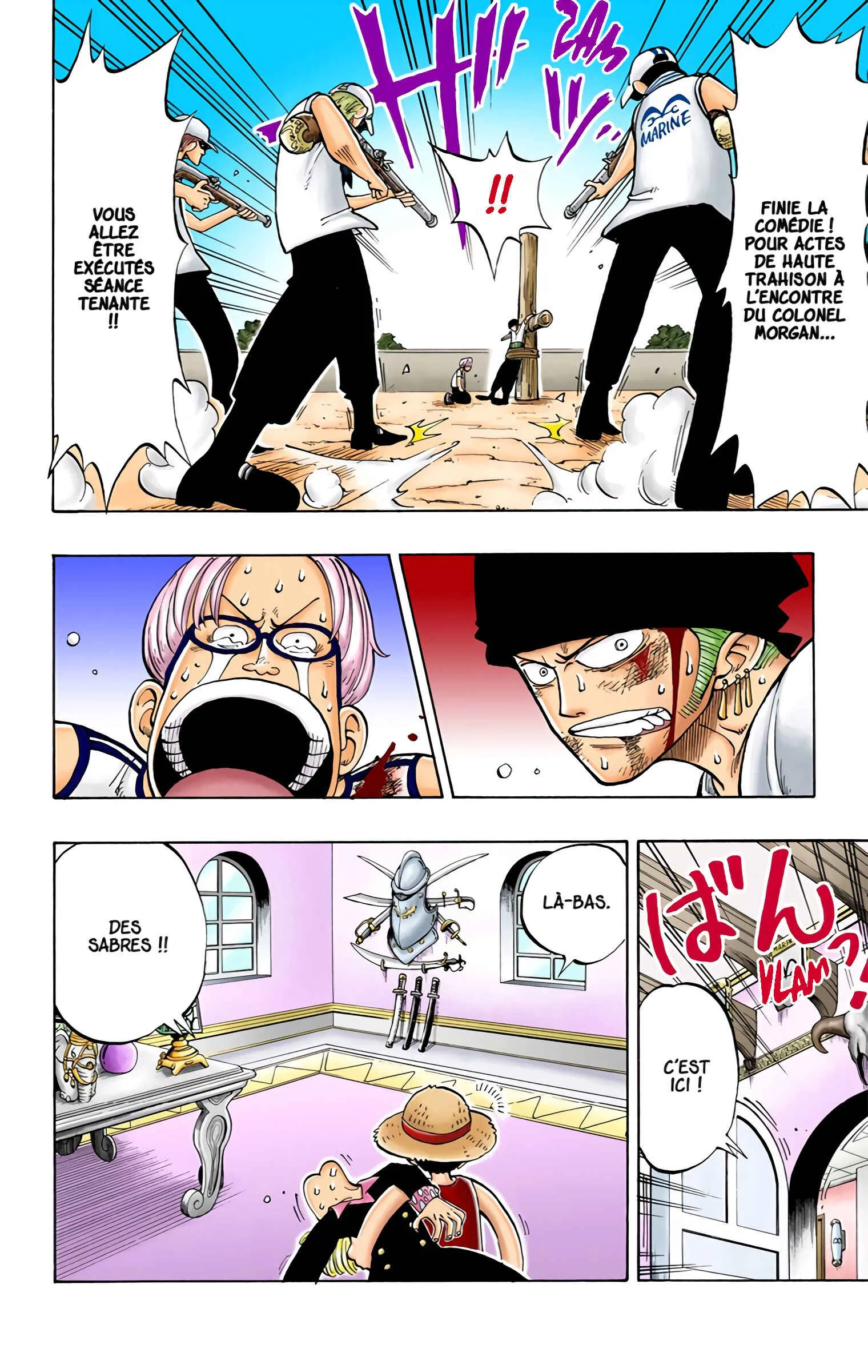 One Piece (Official Colored) Chapitre 5: Le Roi des Pirates et la Fine Lame - Page 6