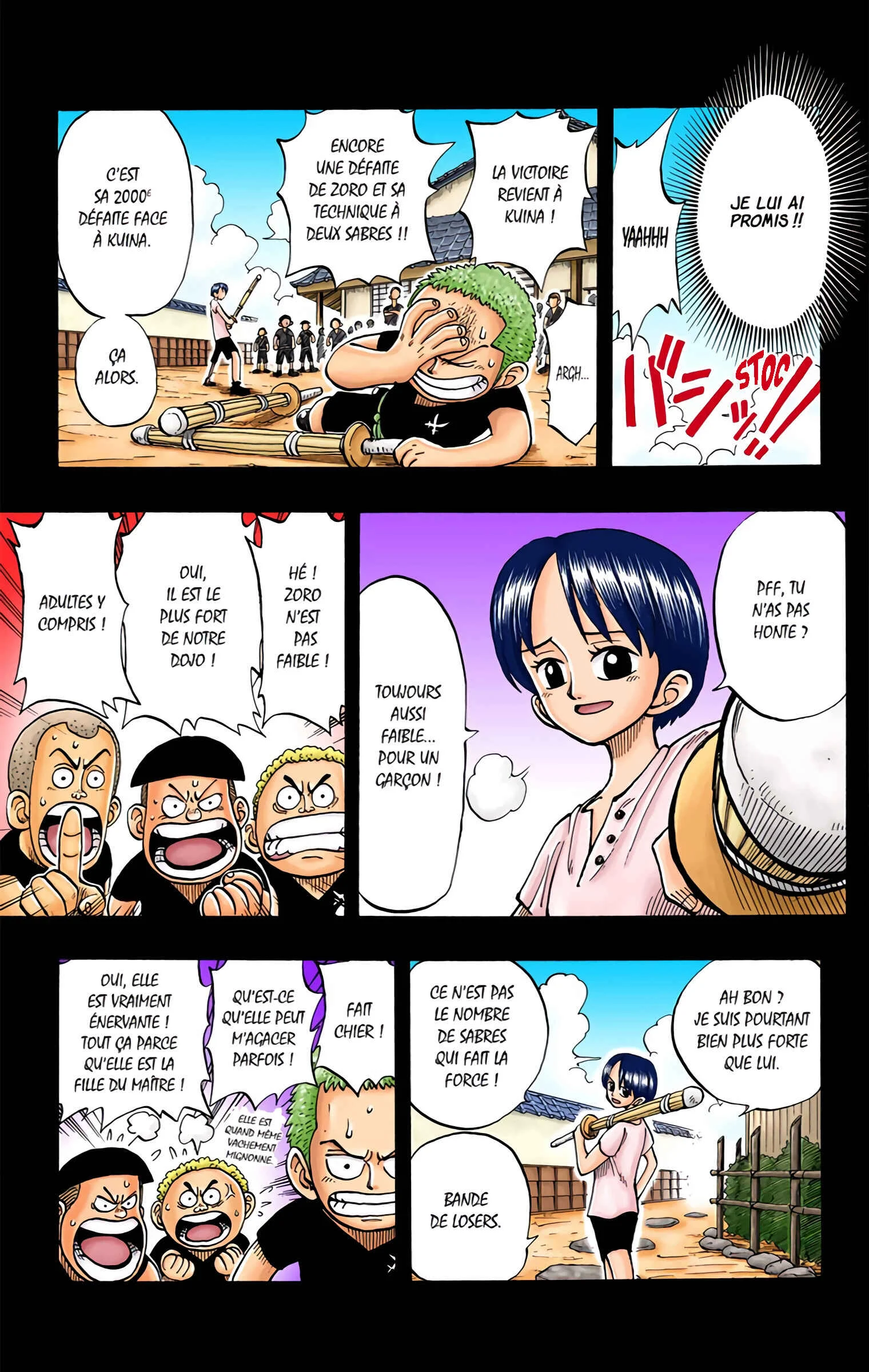 One Piece (Official Colored) Chapitre 5: Le Roi des Pirates et la Fine Lame - Page 9
