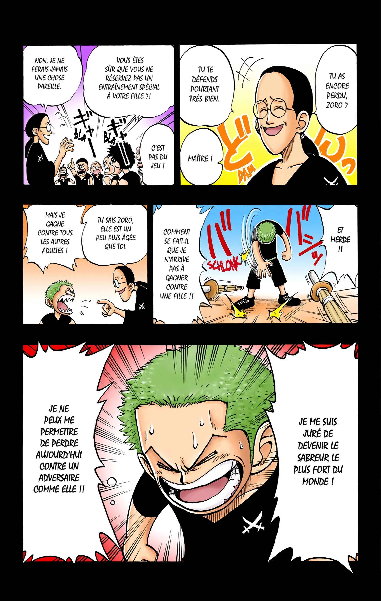 One Piece (Official Colored) Chapitre 5: Le Roi des Pirates et la Fine Lame - Page 10