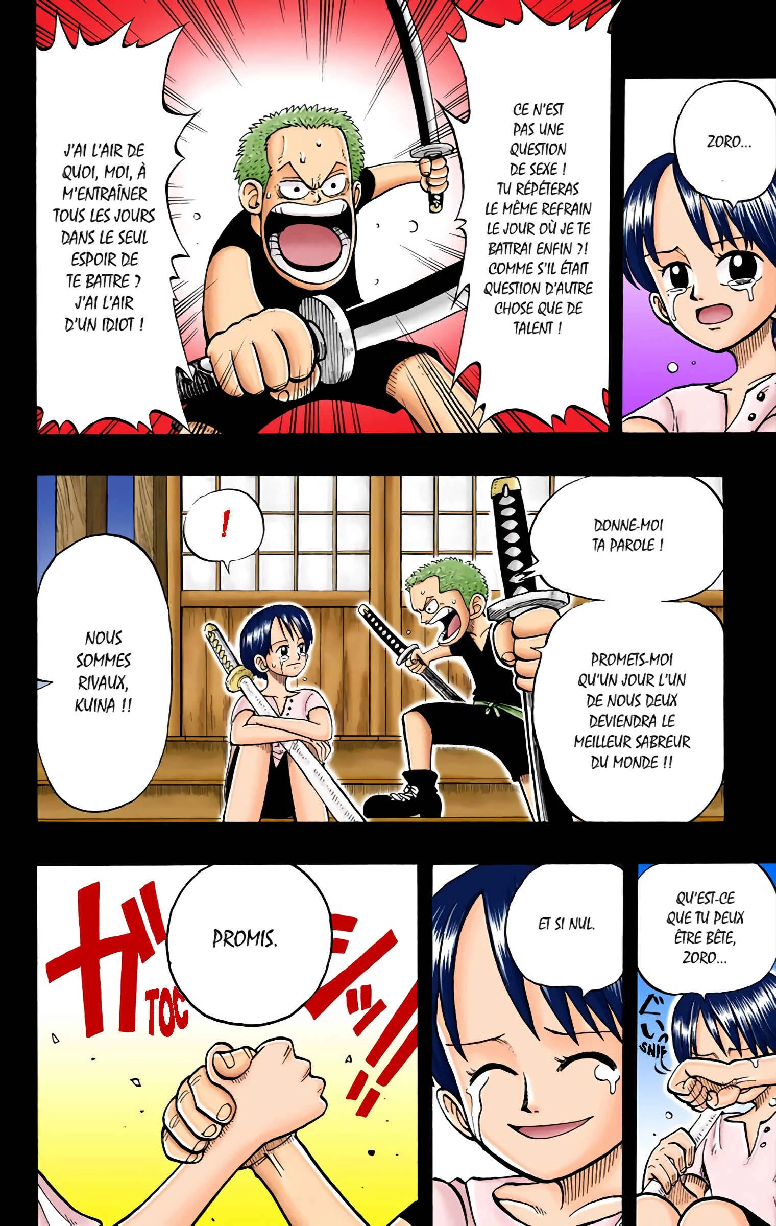 One Piece (Official Colored) Chapitre 5: Le Roi des Pirates et la Fine Lame - Page 14