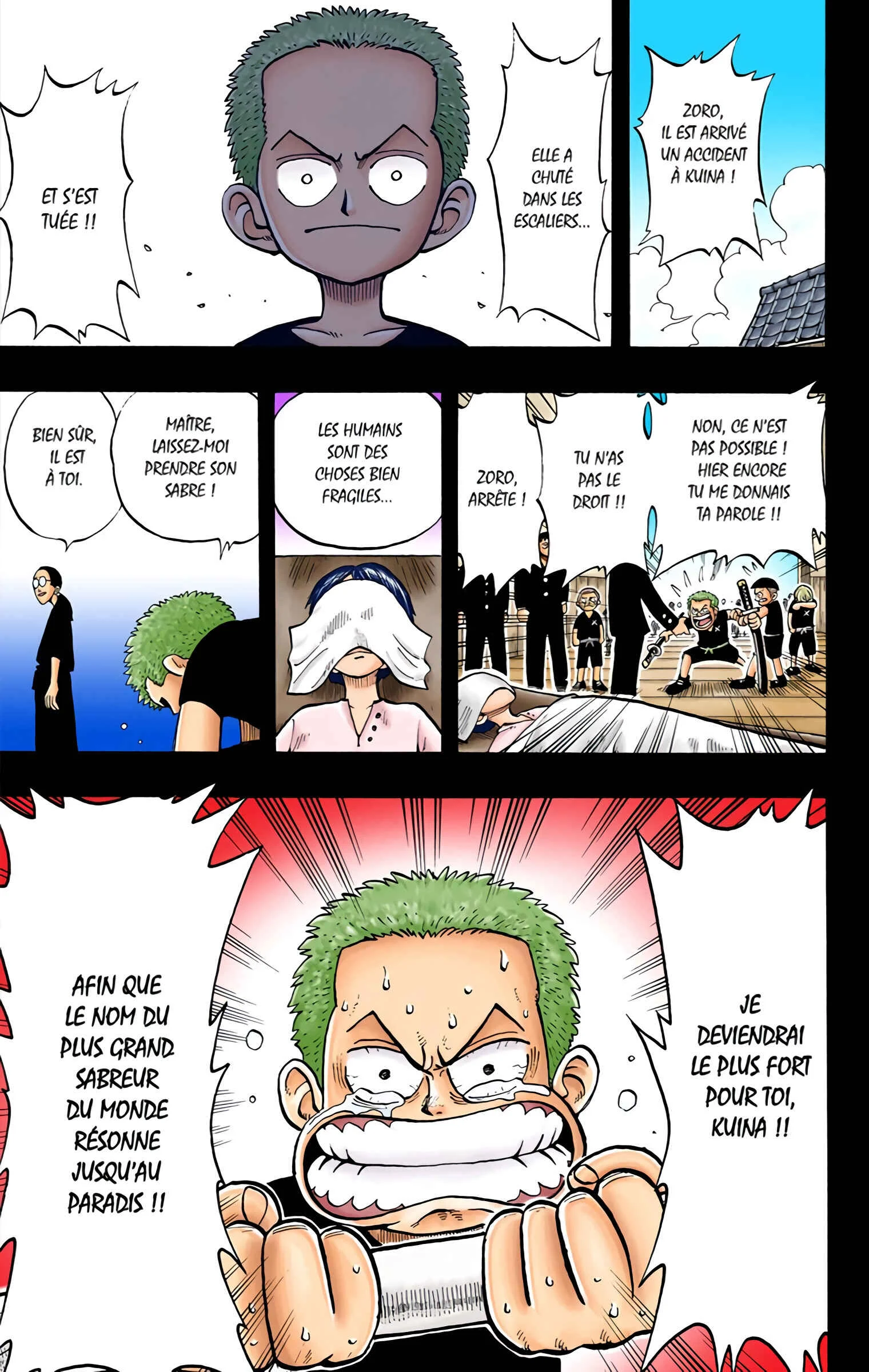 One Piece (Official Colored) Chapitre 5: Le Roi des Pirates et la Fine Lame - Page 15