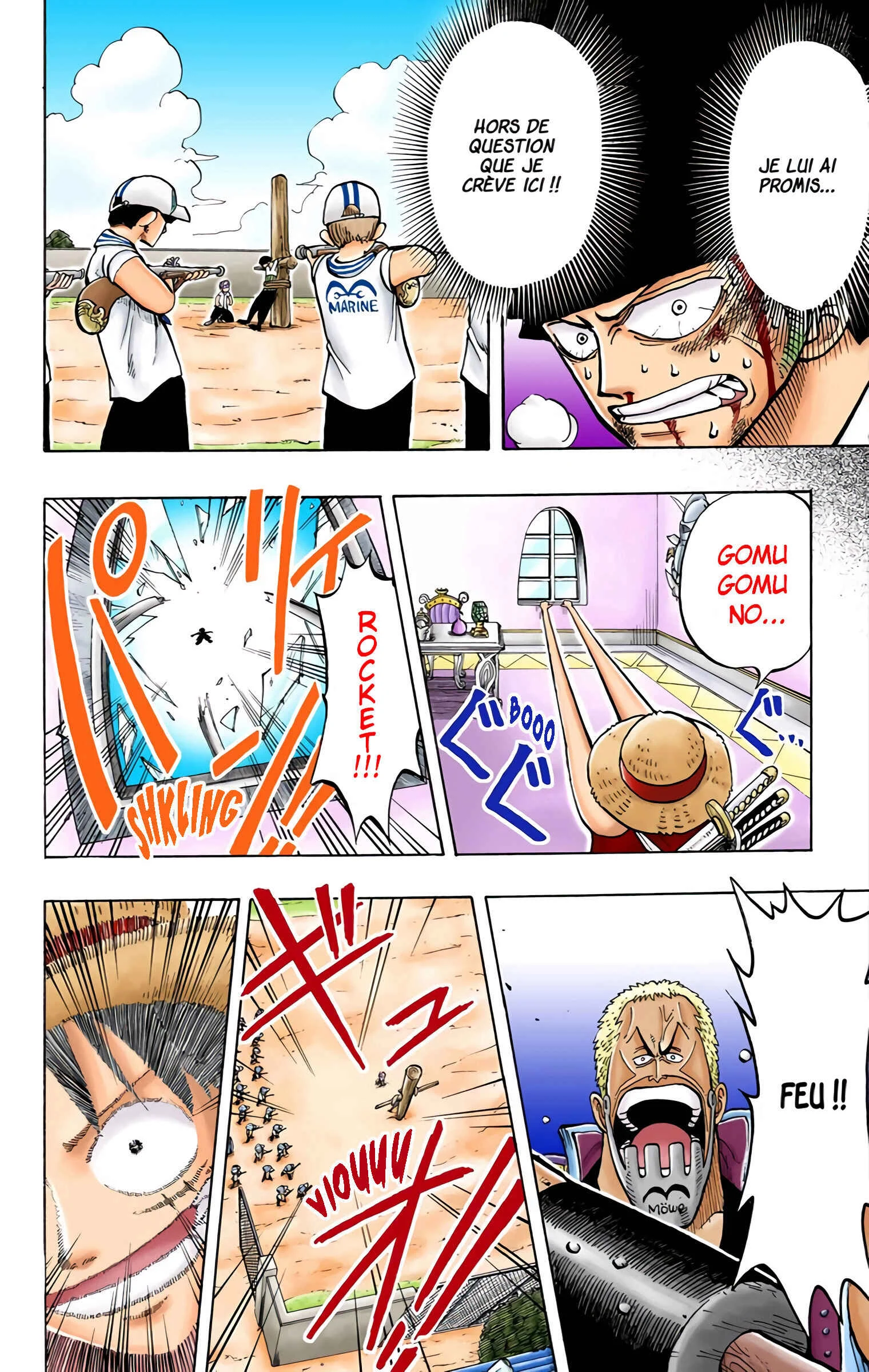 One Piece (Official Colored) Chapitre 5: Le Roi des Pirates et la Fine Lame - Page 16
