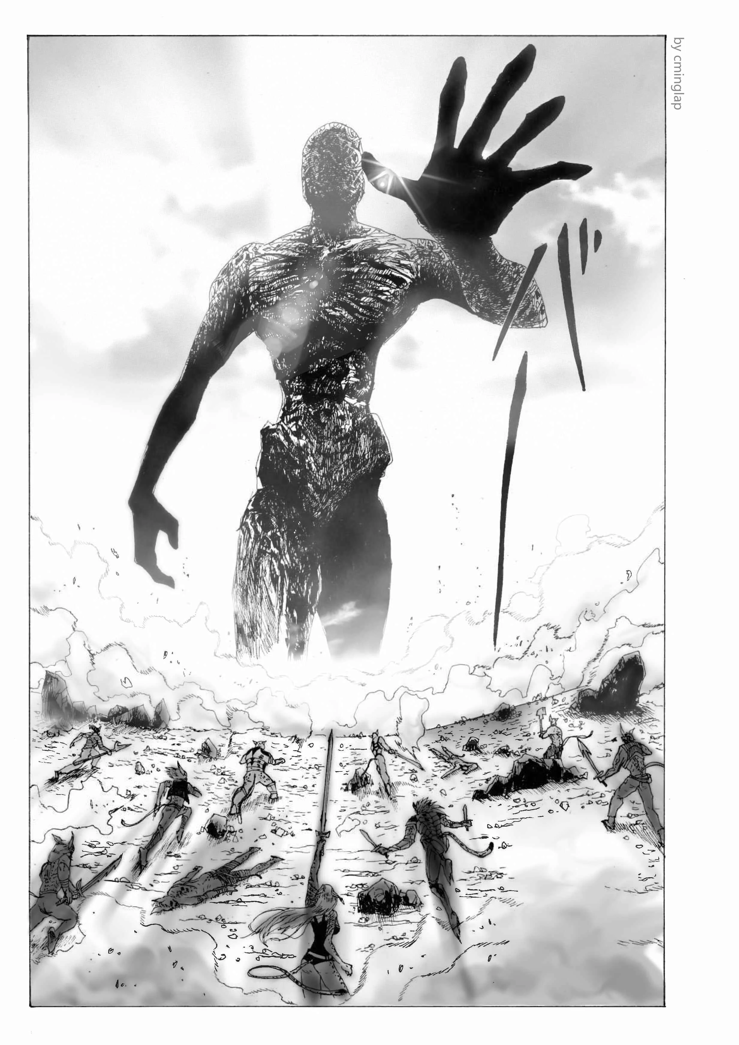 One-Punch Man - The Fight of Gods (Doujinshi) Chapitre 1.1 - Page 14