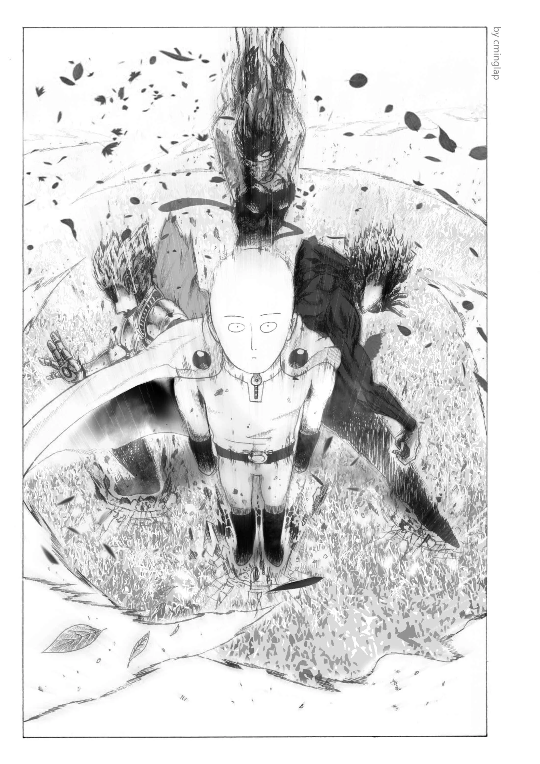One-Punch Man - The Fight of Gods (Doujinshi) Chapitre 1.2 - Page 1