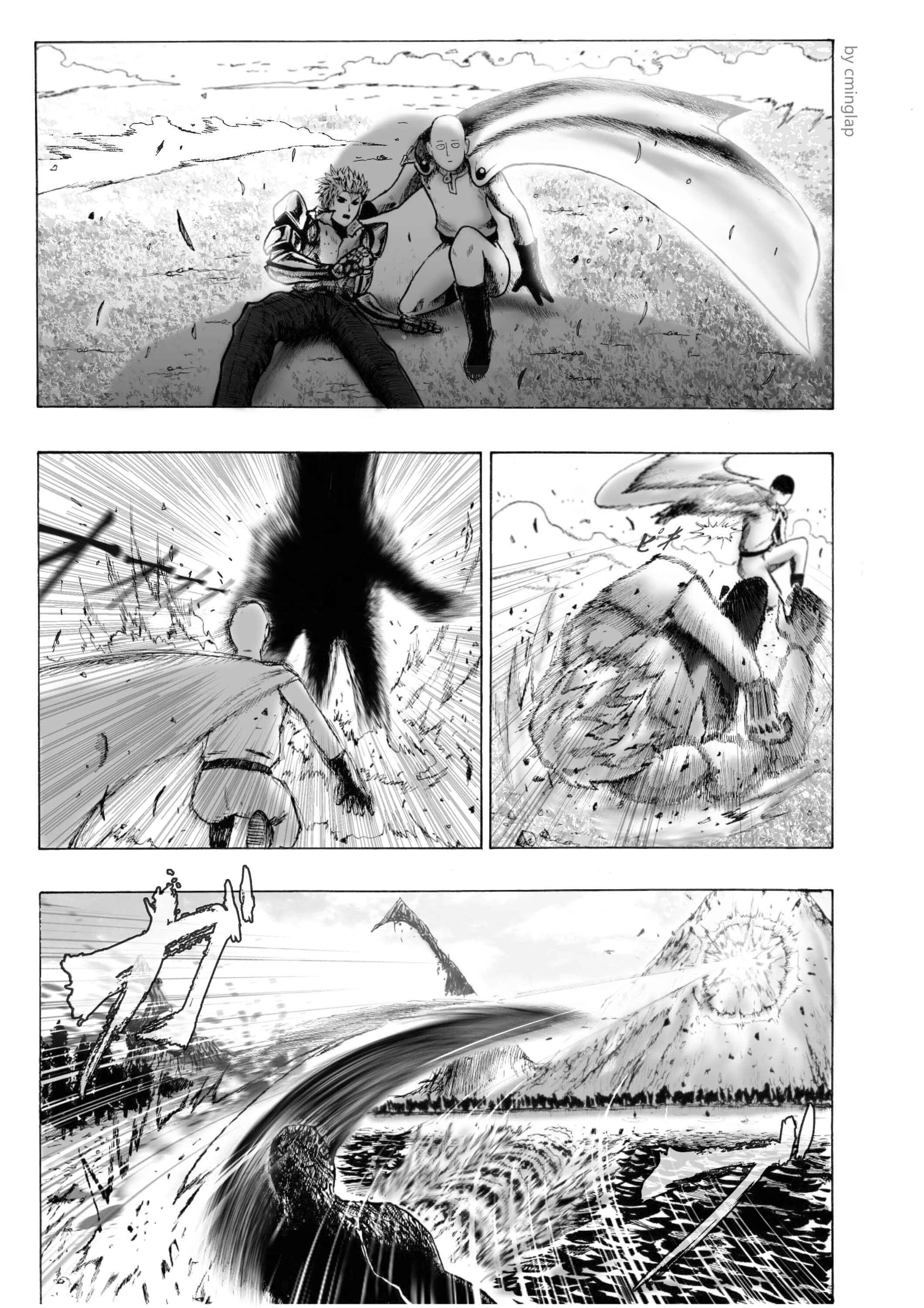 One-Punch Man - The Fight of Gods (Doujinshi) Chapitre 1.2 - Page 10