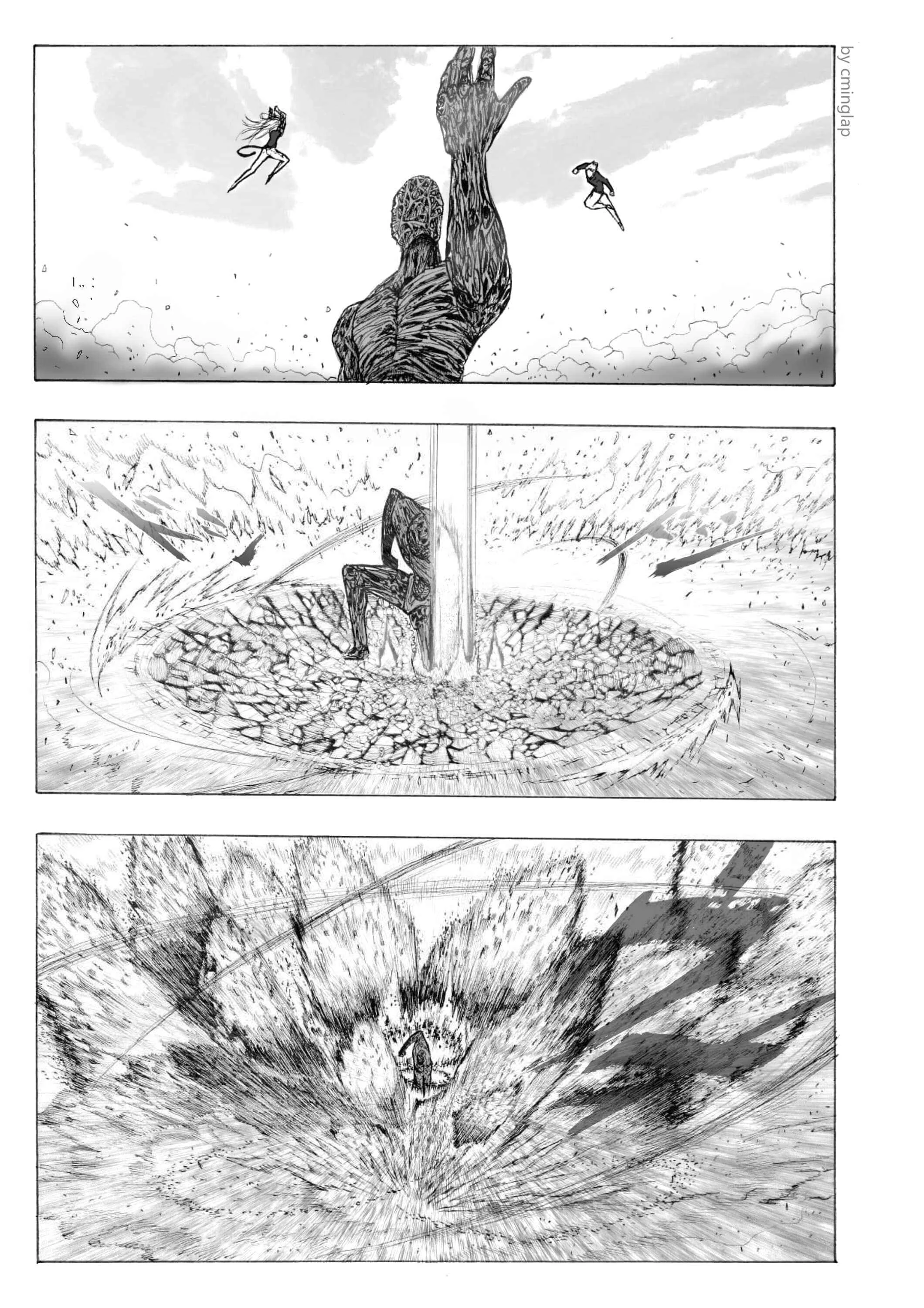 One-Punch Man - The Fight of Gods (Doujinshi) Chapitre 1.2 - Page 22