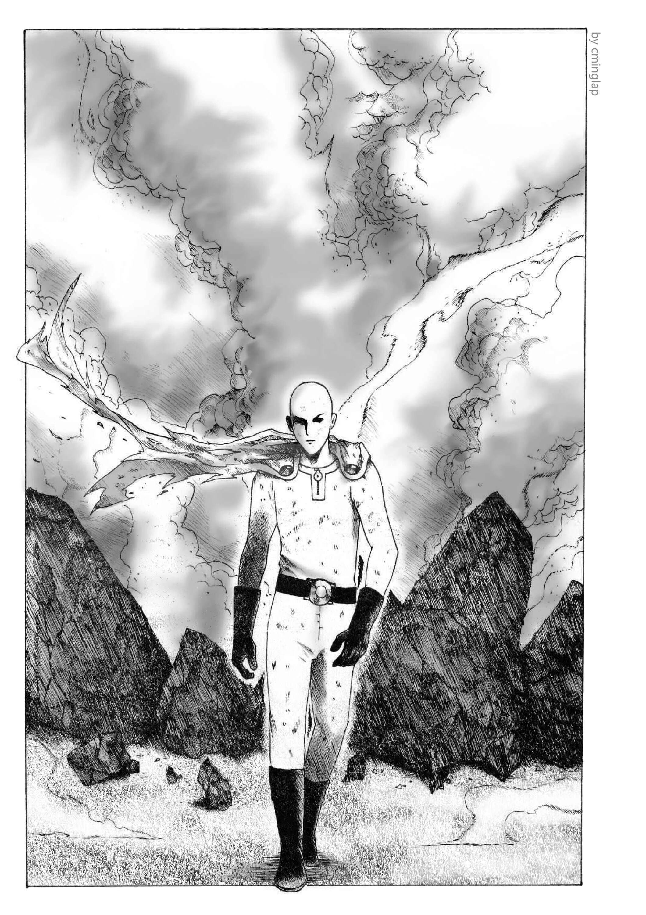 One-Punch Man - The Fight of Gods (Doujinshi) Chapitre 1.2 - Page 40