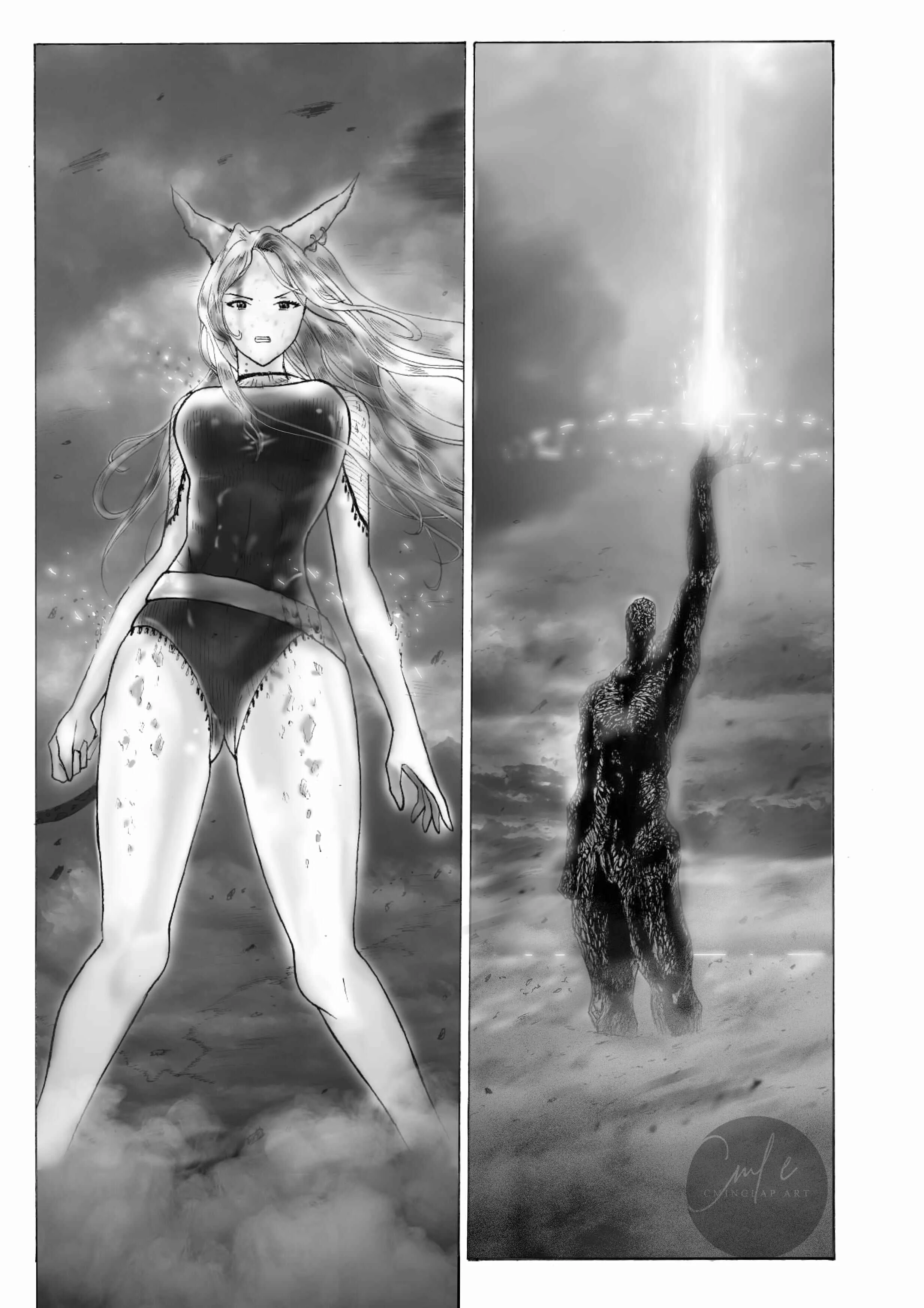 One-Punch Man - The Fight of Gods (Doujinshi) Chapitre 2.1 - Page 22