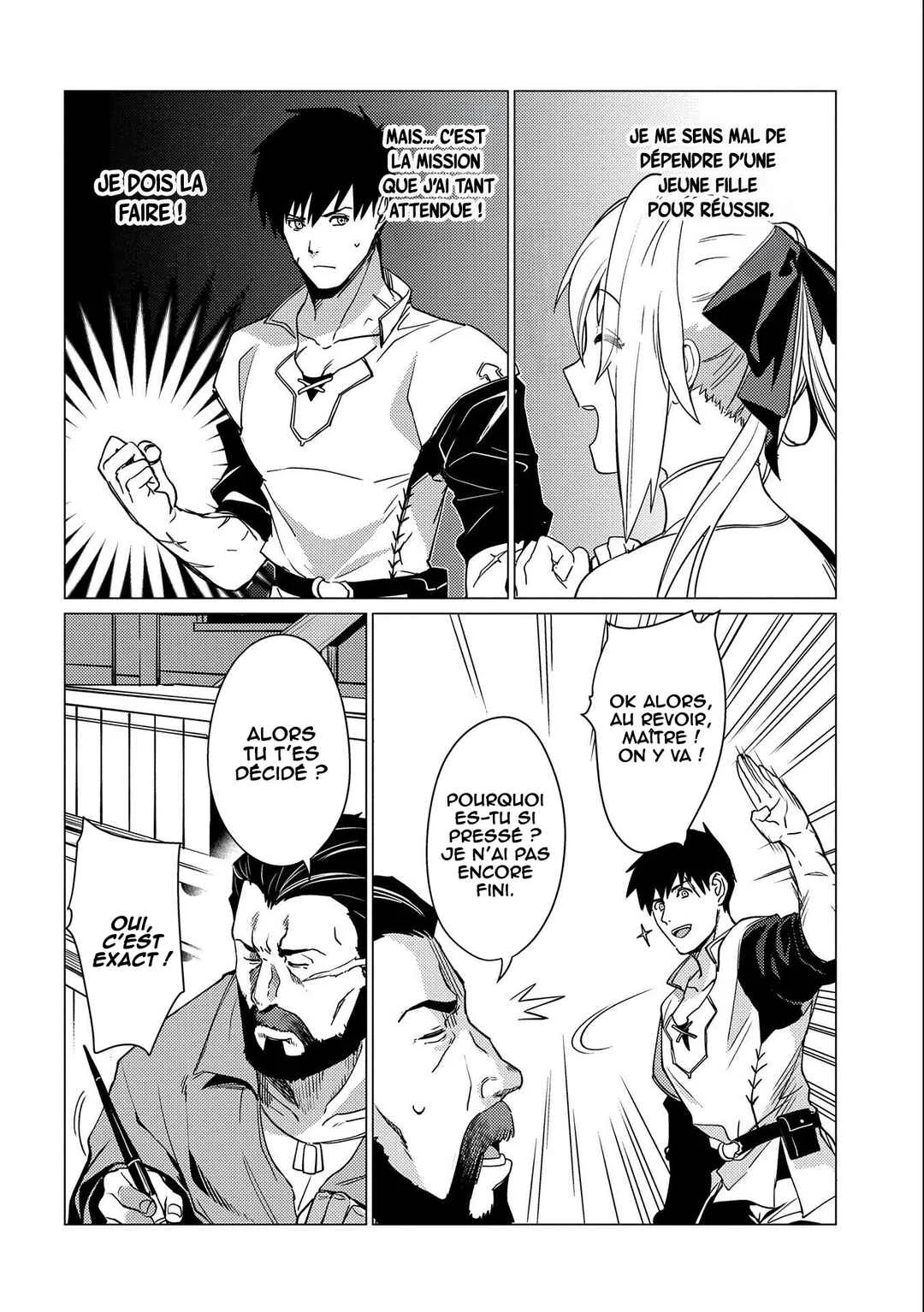 Ore wa Subete o [Parry] Suru: Gyaku Kanchigai no Sekai Saikyou wa Boukensha no Yume o Miru Chapitre 4 - Page 29