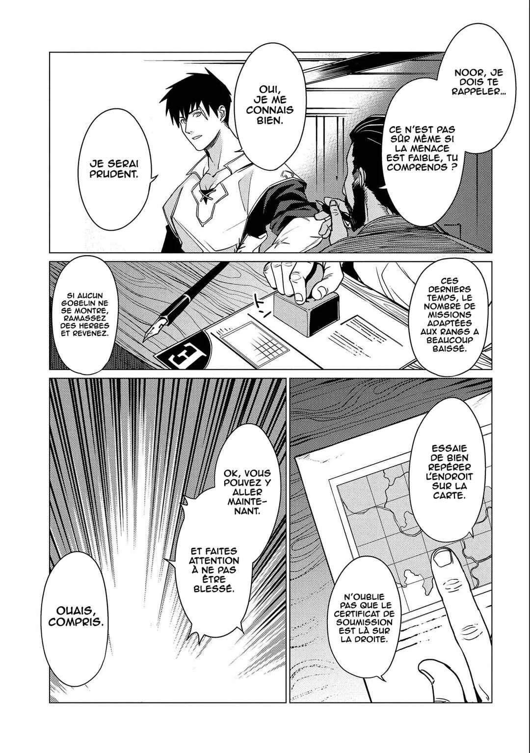 Ore wa Subete o [Parry] Suru: Gyaku Kanchigai no Sekai Saikyou wa Boukensha no Yume o Miru Chapitre 4 - Page 30