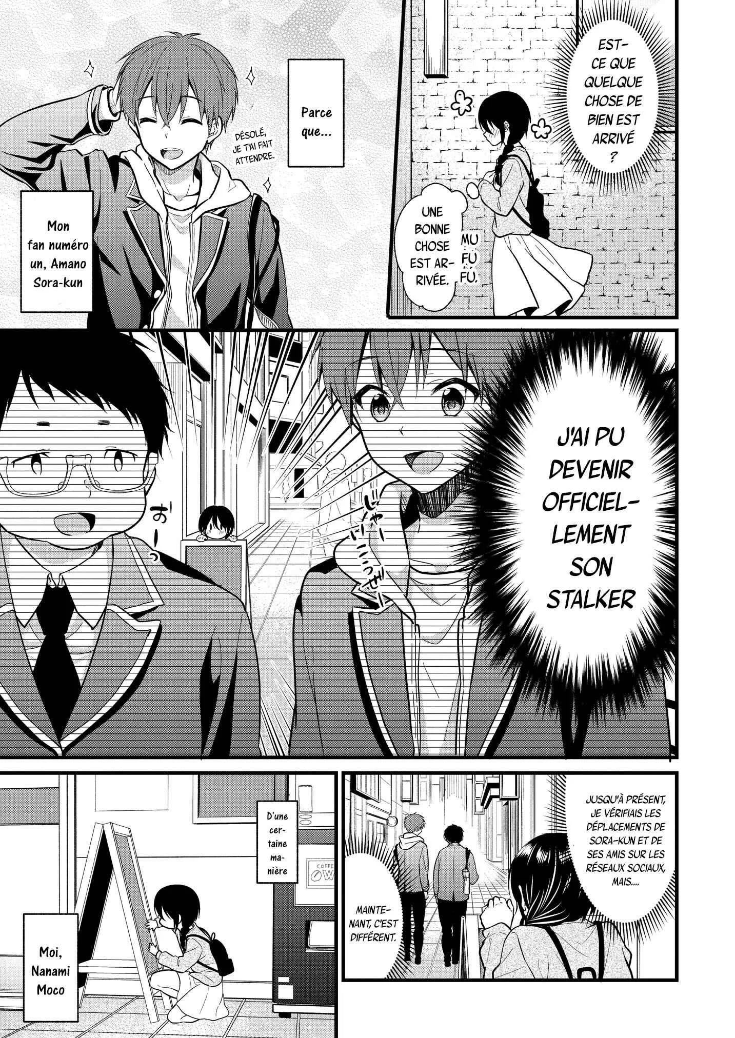 Oshi ga Kounin Stalker ni Narimashita Chapitre 3.1 - Page 5