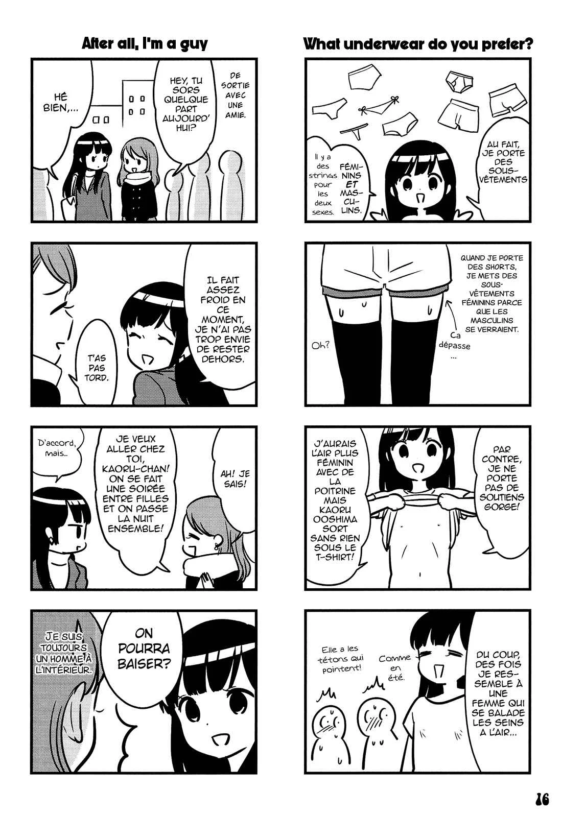 Otokonoko-doushi Ren'ai-chuu. Chapitre 1: The Daily Life of Girlyboy Kaoru Ooshima - Page 18