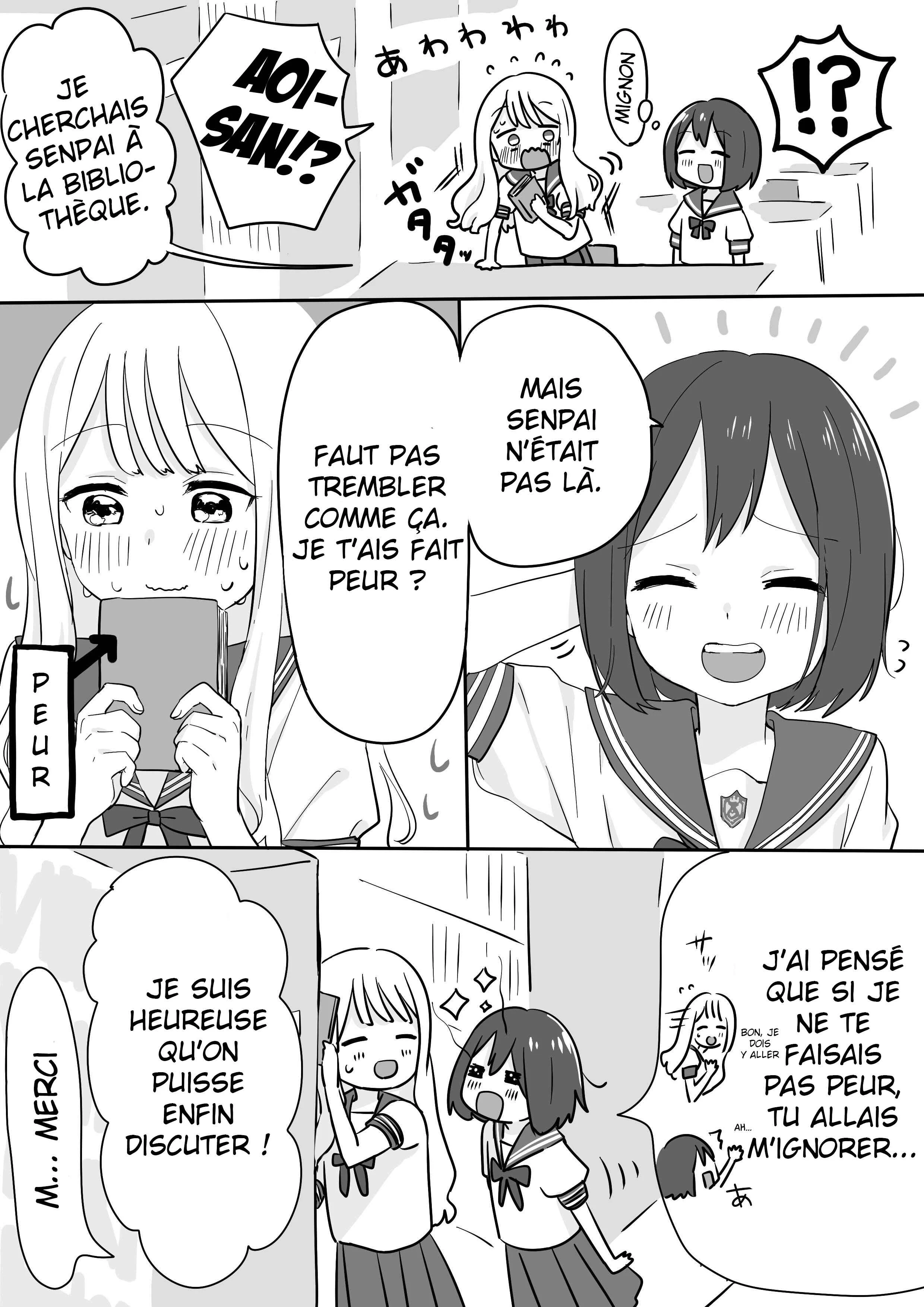 Otokonoko ga Kouhai ni Kokuhaku sareru Hanashi Chapitre 3 - Page 2