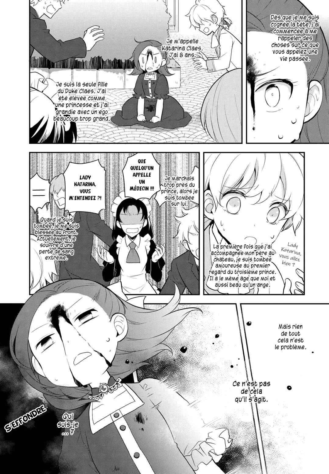 Otome Game no Hametsu Flag shika nai Akuyaku Reijou ni Tensei shite shimatta... Chapitre 1: Je me souviens des souvenirs de ma vie passée - Page 2