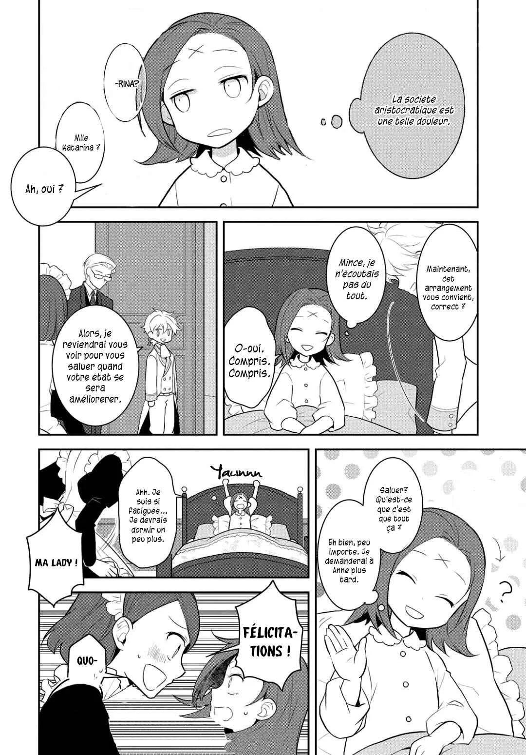 Otome Game no Hametsu Flag shika nai Akuyaku Reijou ni Tensei shite shimatta... Chapitre 1: Je me souviens des souvenirs de ma vie passée - Page 7