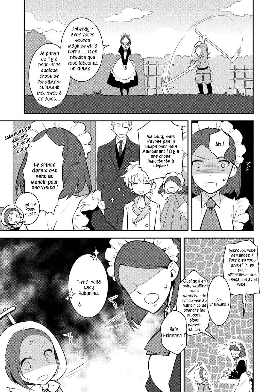 Otome Game no Hametsu Flag shika nai Akuyaku Reijou ni Tensei shite shimatta... Chapitre 1: Je me souviens des souvenirs de ma vie passée - Page 28