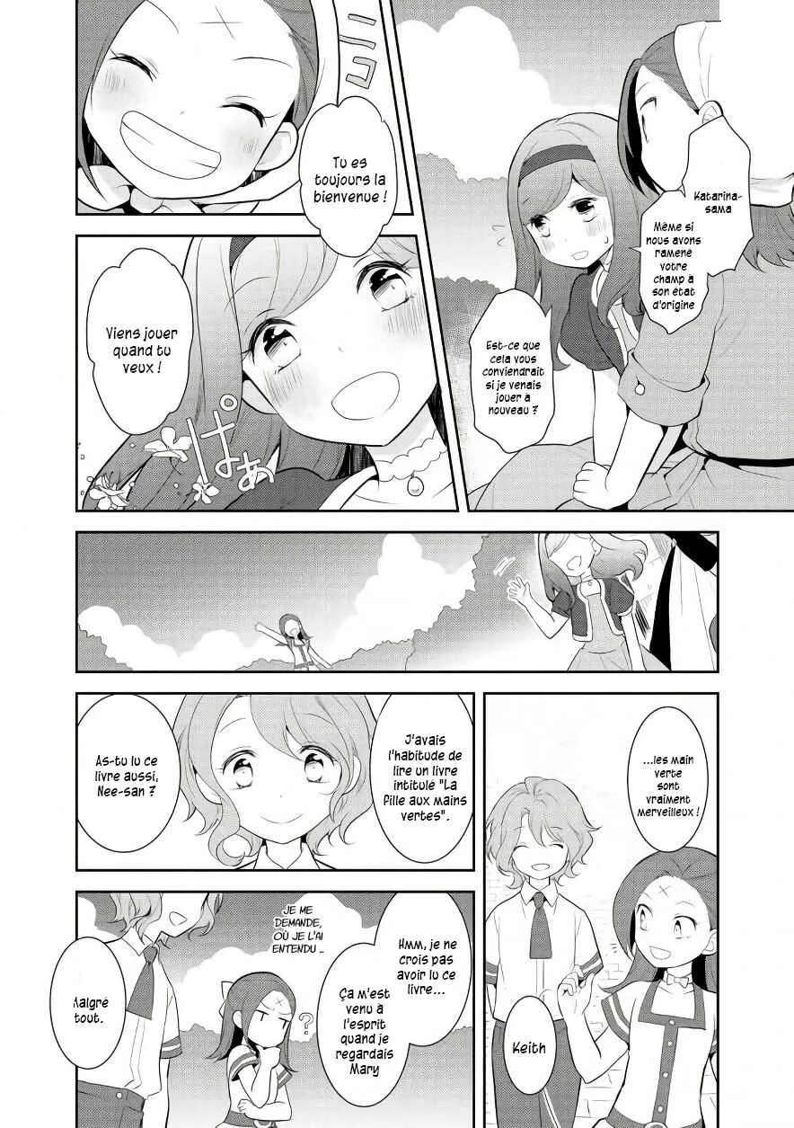 Otome Game no Hametsu Flag shika nai Akuyaku Reijou ni Tensei shite shimatta... Chapitre 3: Ma première réception et une nouvelle amie - Page 20