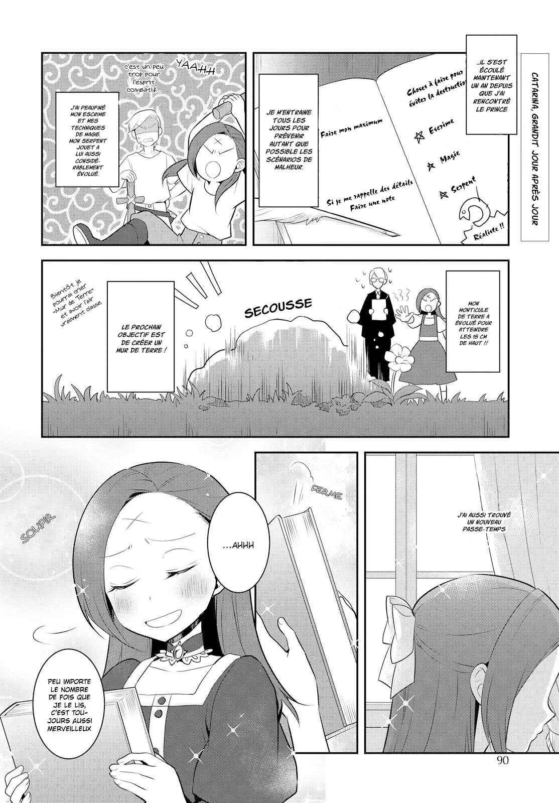 Otome Game no Hametsu Flag shika nai Akuyaku Reijou ni Tensei shite shimatta... Chapitre 5 - Page 1