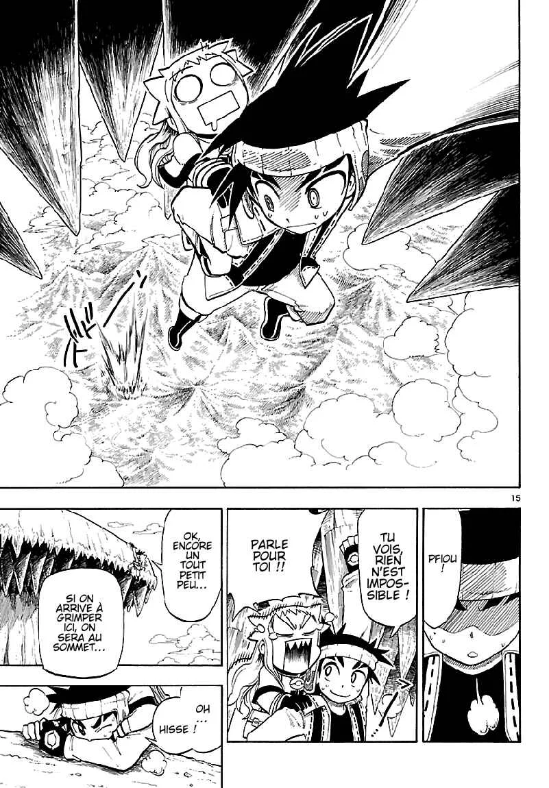 Pokémon RéBURST Chapitre 3: Le périlleux Mont Sérable - Page 15