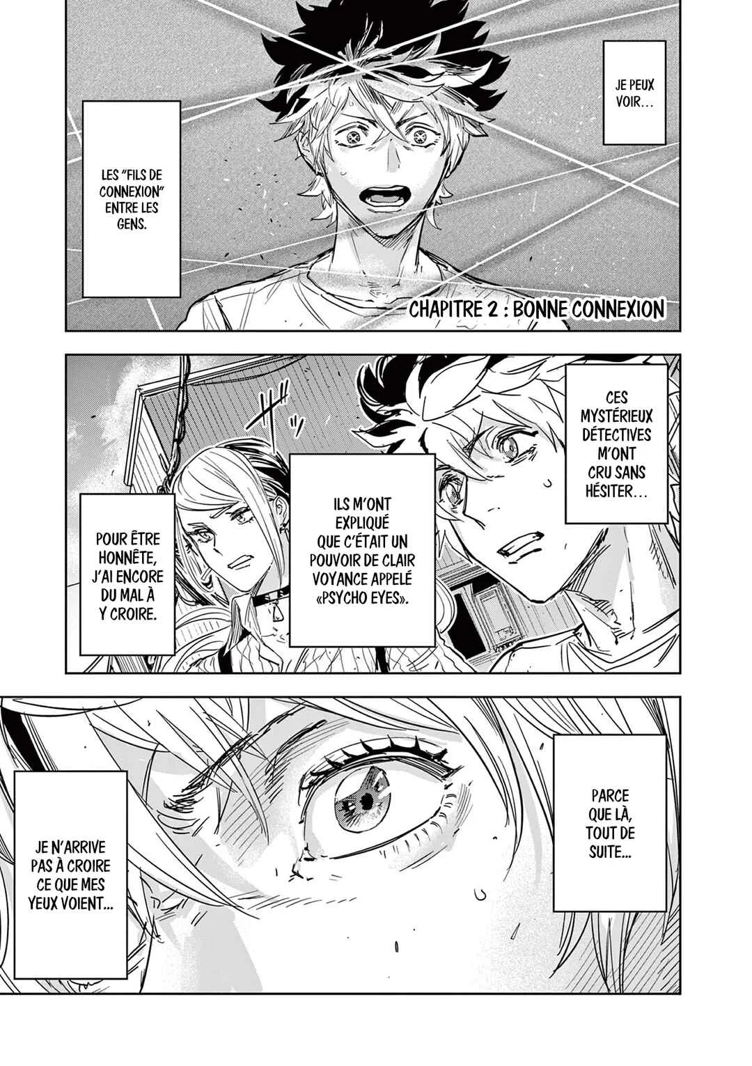 Psycho Eyes Chapitre 2: Bonne connexion - Page 1