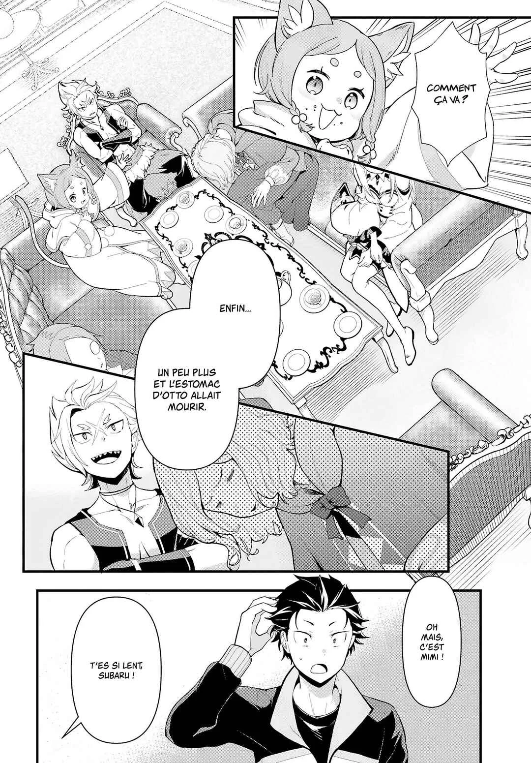 Re:Zero kara Hajimeru Isekai Seikatsu: Dai 5-shou—Mizu no Miyako to Eiyuu no Uta Chapitre 1.1: Vers Priestella, la cité aux scandales. - Page 8