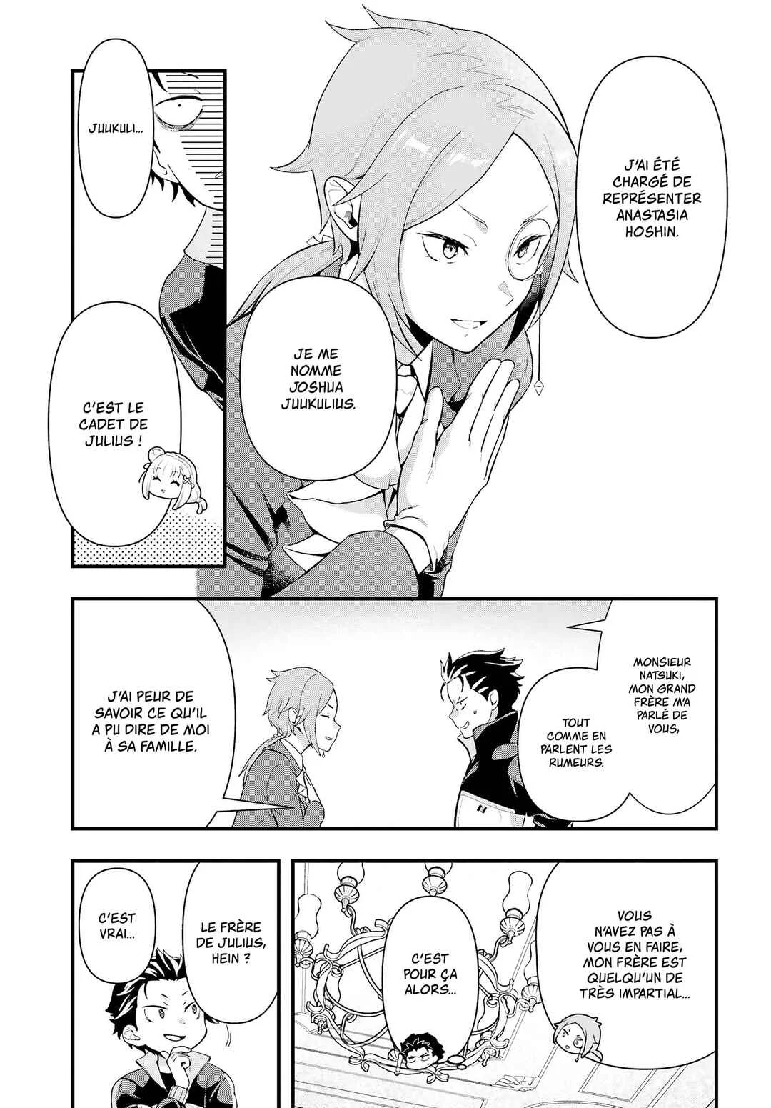 Re:Zero kara Hajimeru Isekai Seikatsu: Dai 5-shou—Mizu no Miyako to Eiyuu no Uta Chapitre 1.1: Vers Priestella, la cité aux scandales. - Page 11