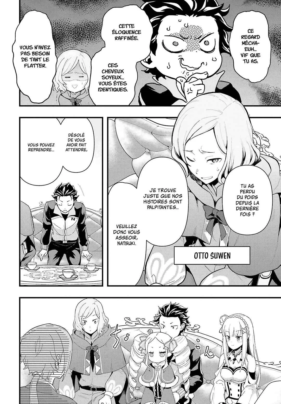 Re:Zero kara Hajimeru Isekai Seikatsu: Dai 5-shou—Mizu no Miyako to Eiyuu no Uta Chapitre 1.1: Vers Priestella, la cité aux scandales. - Page 12