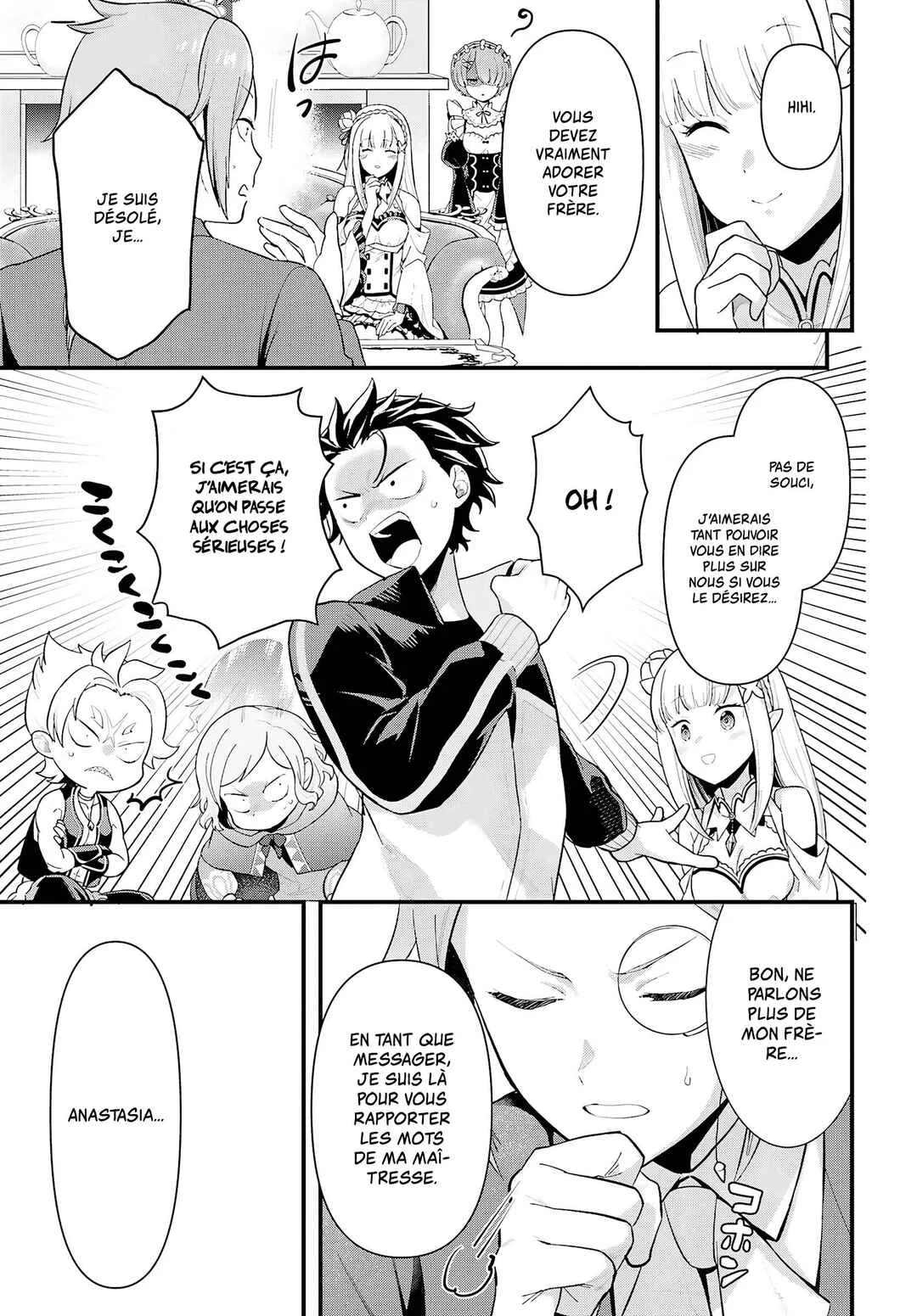 Re:Zero kara Hajimeru Isekai Seikatsu: Dai 5-shou—Mizu no Miyako to Eiyuu no Uta Chapitre 1.1: Vers Priestella, la cité aux scandales. - Page 15