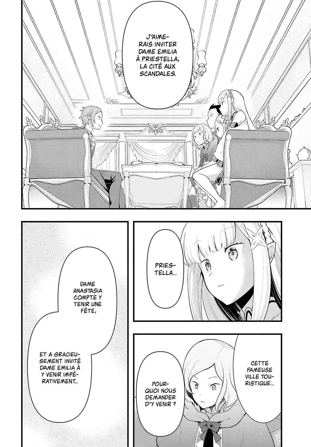 Re:Zero kara Hajimeru Isekai Seikatsu: Dai 5-shou—Mizu no Miyako to Eiyuu no Uta Chapitre 1.1: Vers Priestella, la cité aux scandales. - Page 16