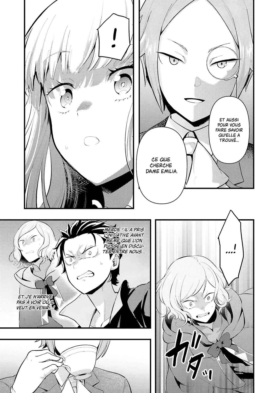 Re:Zero kara Hajimeru Isekai Seikatsu: Dai 5-shou—Mizu no Miyako to Eiyuu no Uta Chapitre 1.1: Vers Priestella, la cité aux scandales. - Page 17