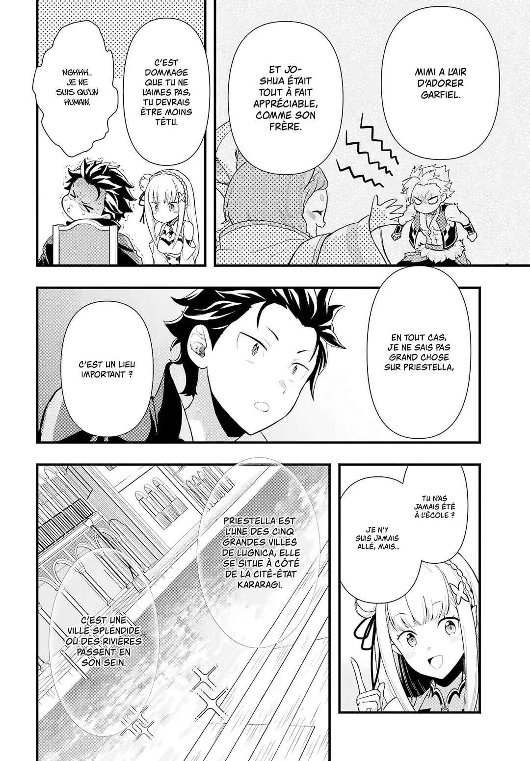 Re:Zero kara Hajimeru Isekai Seikatsu: Dai 5-shou—Mizu no Miyako to Eiyuu no Uta Chapitre 1.1: Vers Priestella, la cité aux scandales. - Page 20