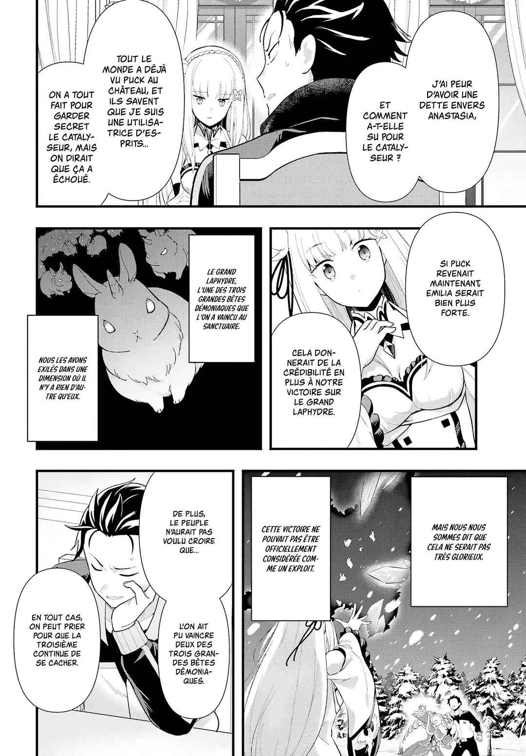Re:Zero kara Hajimeru Isekai Seikatsu: Dai 5-shou—Mizu no Miyako to Eiyuu no Uta Chapitre 1.1: Vers Priestella, la cité aux scandales. - Page 22