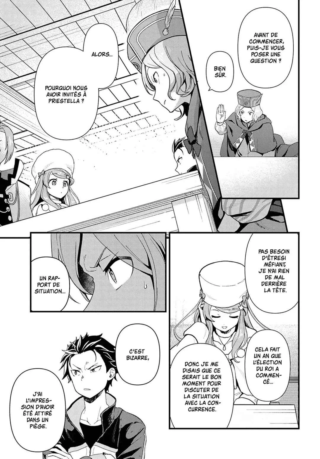Re:Zero kara Hajimeru Isekai Seikatsu: Dai 5-shou—Mizu no Miyako to Eiyuu no Uta Chapitre 2.1: L'auberge de la cape d'eau - Page 11