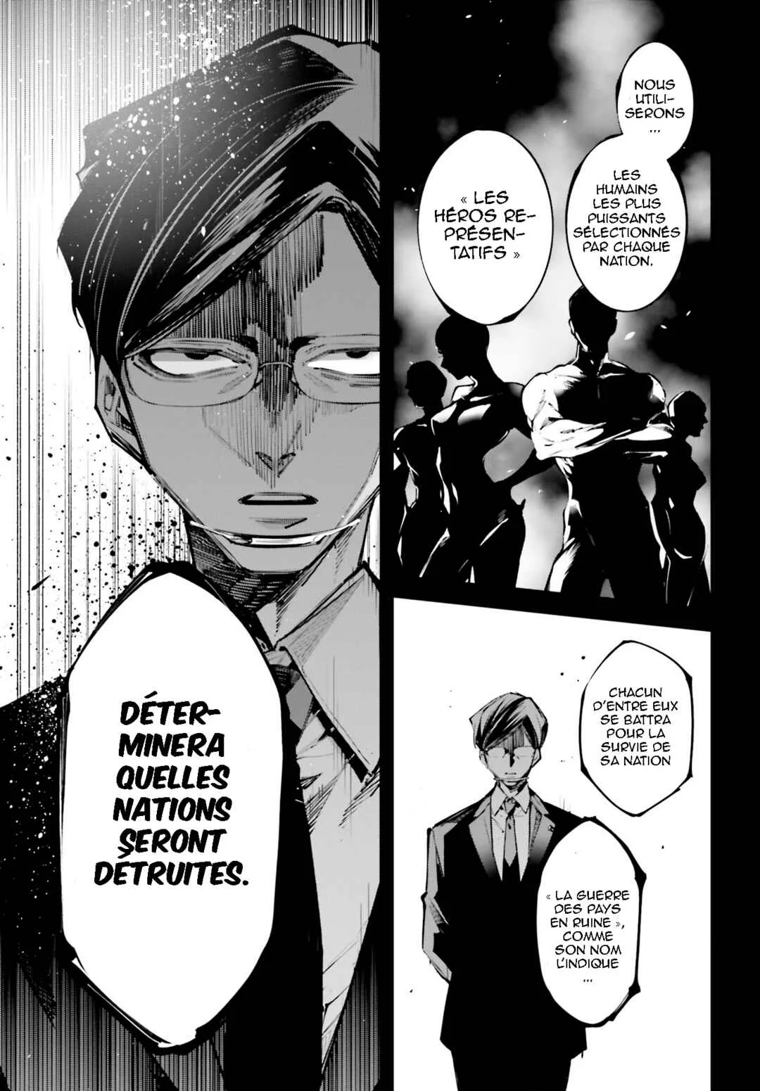 Rekkyou Sensen Chapitre 1: une conférence à  l'echelle de la planète - Page 13