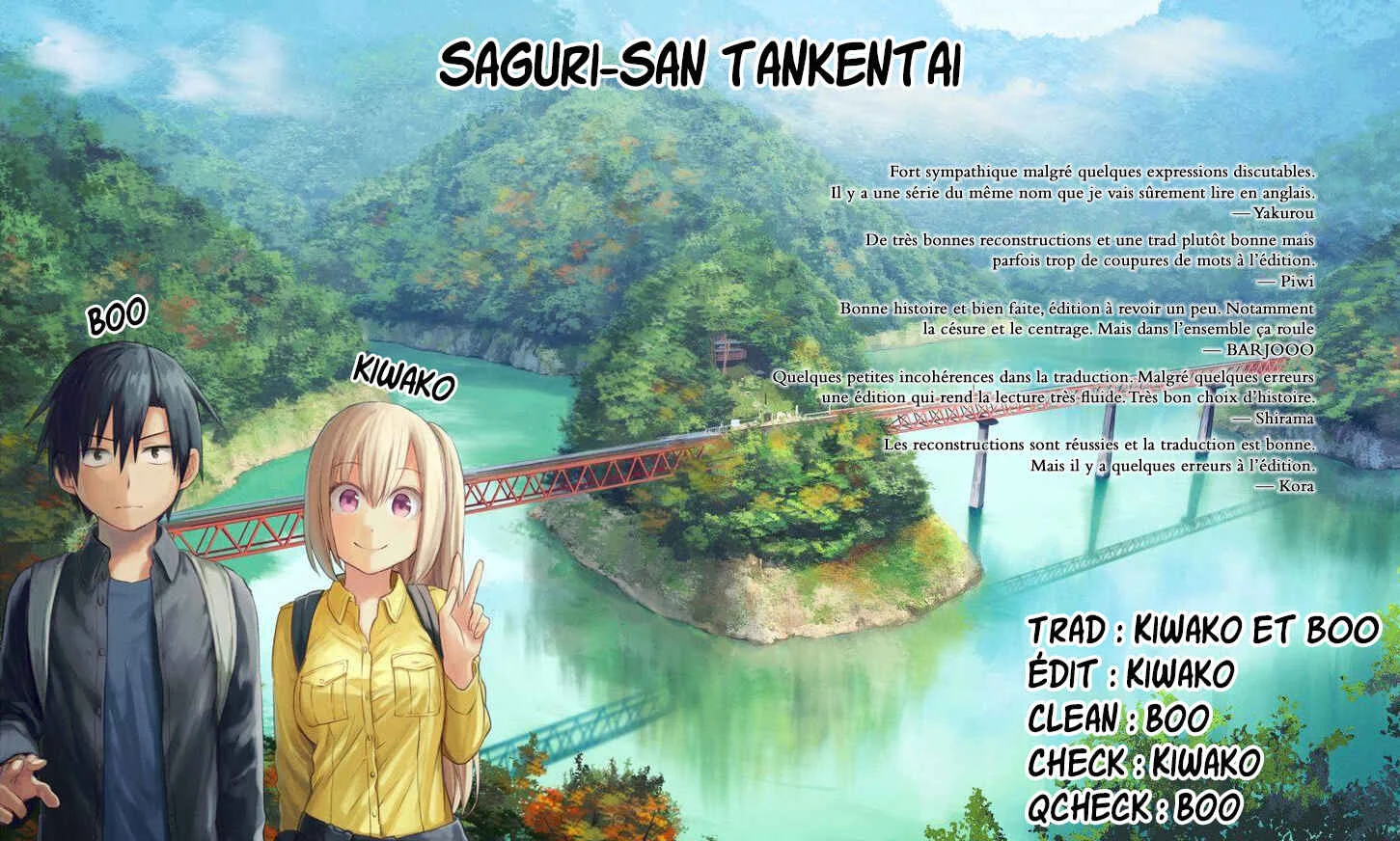 Saguri-san Tankentai Chapitre 1: OneShot - Page 1