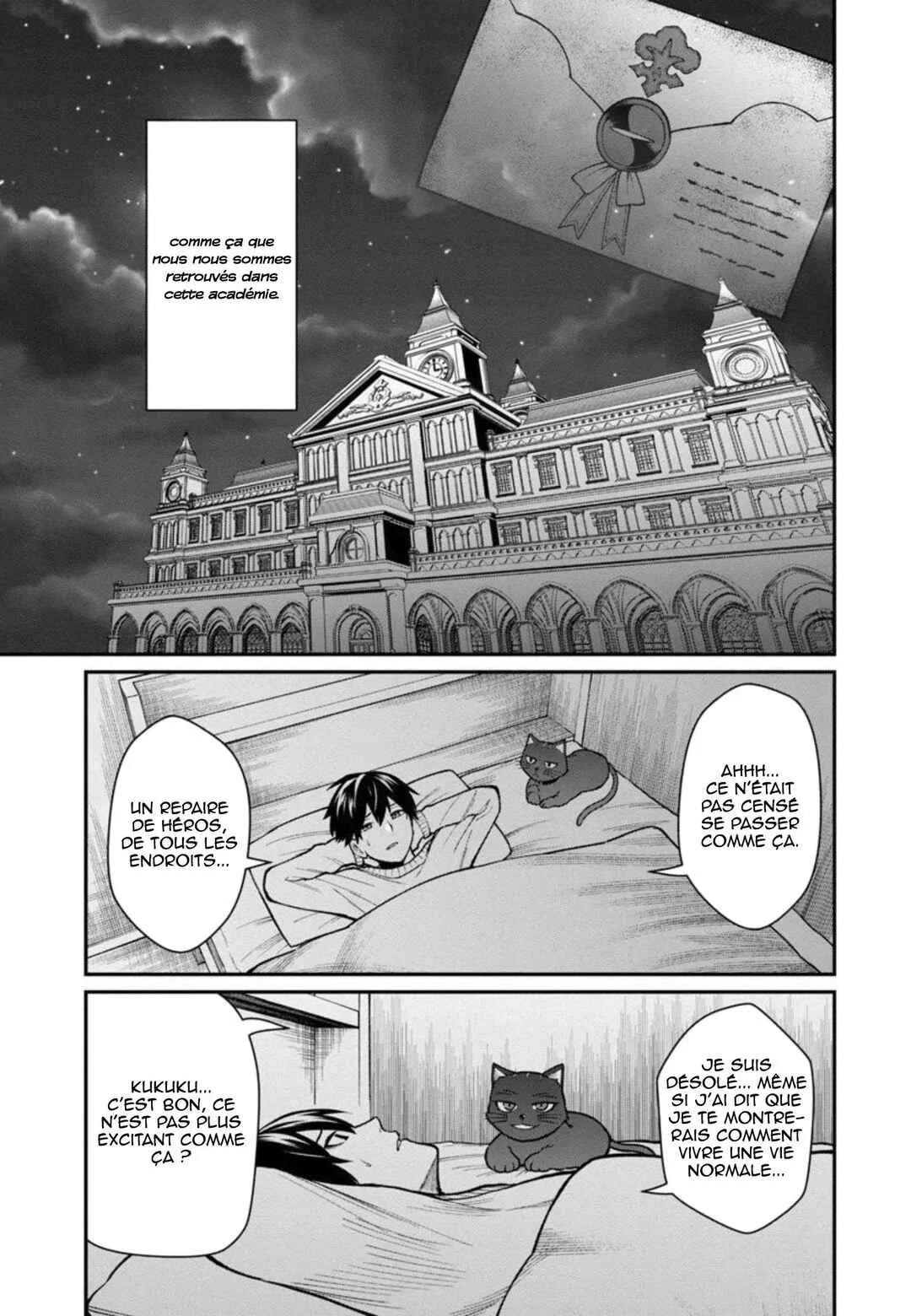 Saikyou no Maou ni Kitaerareta Yuusha, Isekai Kikansha-tachi no Gakuen de Musou Suru Chapitre 3 - Page 34