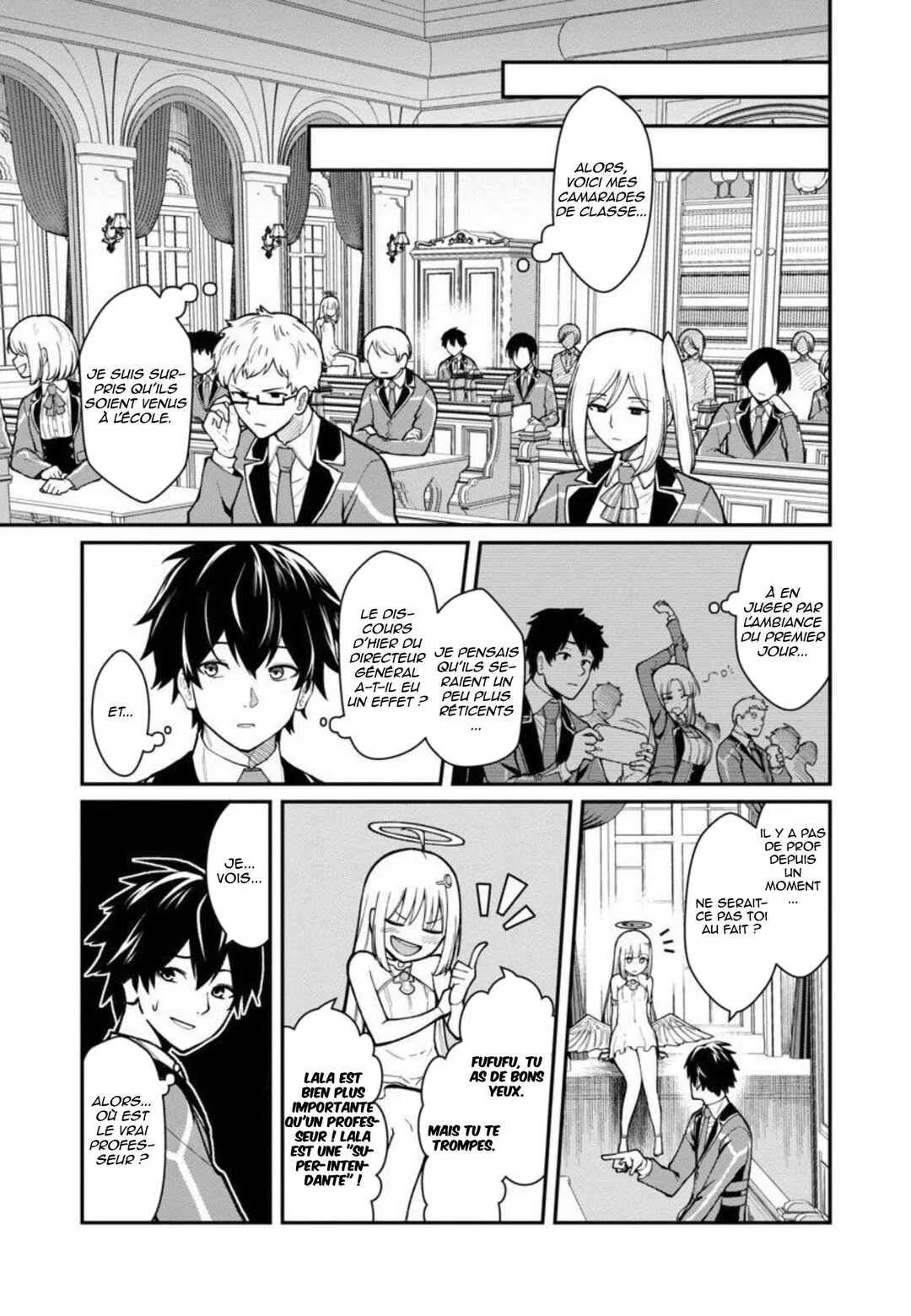 Saikyou no Maou ni Kitaerareta Yuusha, Isekai Kikansha-tachi no Gakuen de Musou Suru Chapitre 4 - Page 15