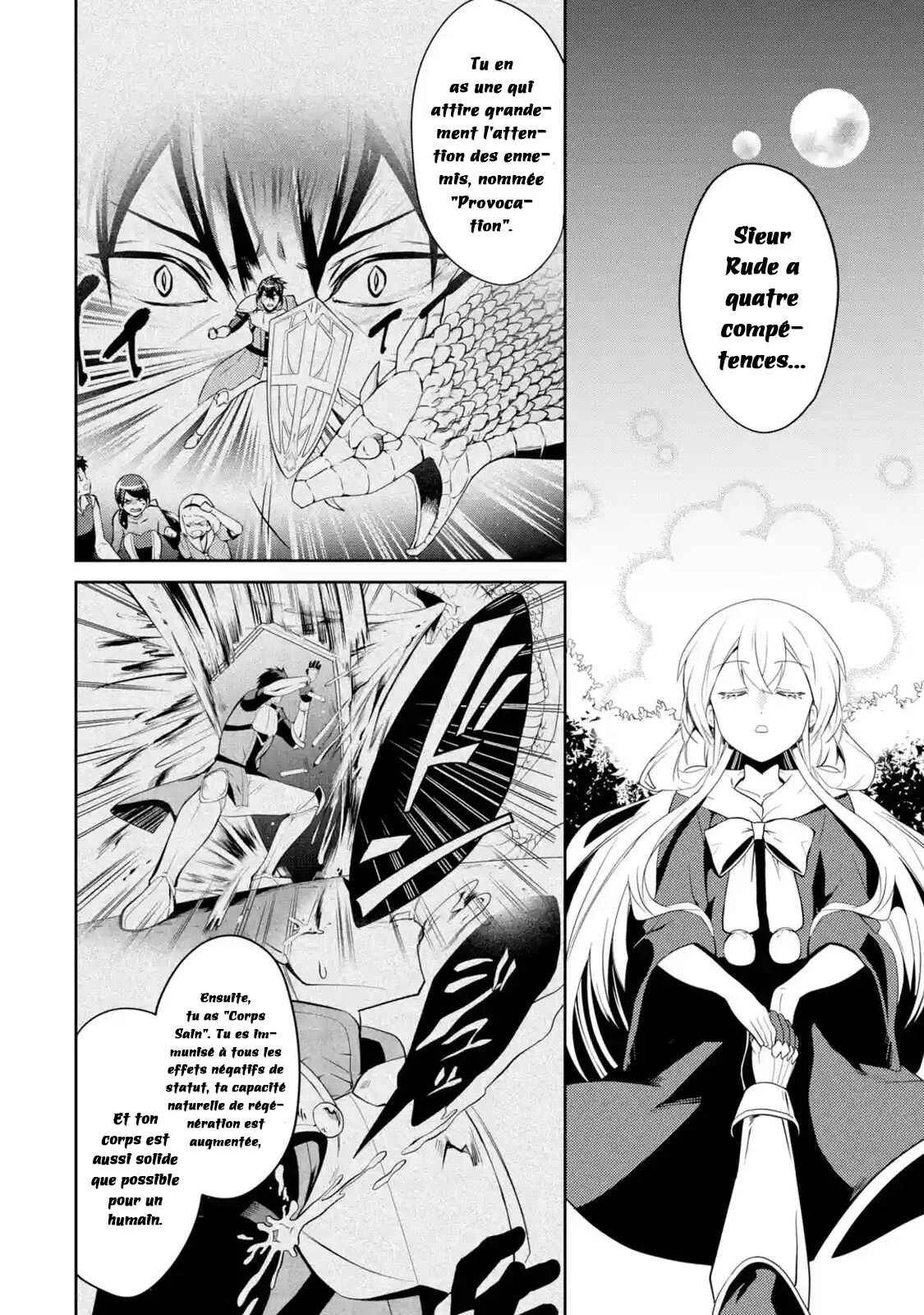 Saikyou Tank no Meikyuu Kouryaku ~Tairyoku 9999 no Rare Skill-mochi Tank, Yuusha Party wo Tsuihou Sareru~ Chapitre 1.7: Le tank possédant une compétence d'endurance rare de 9 999 a été exclu du groupe Hero. (7) - Page 5