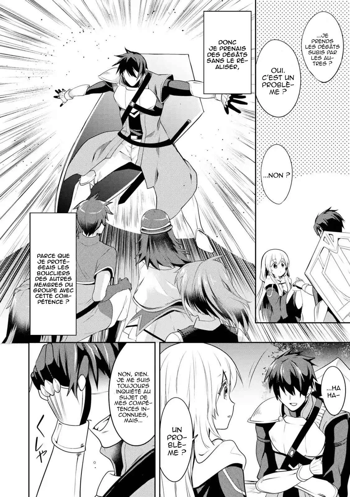 Saikyou Tank no Meikyuu Kouryaku ~Tairyoku 9999 no Rare Skill-mochi Tank, Yuusha Party wo Tsuihou Sareru~ Chapitre 1.7: Le tank possédant une compétence d'endurance rare de 9 999 a été exclu du groupe Hero. (7) - Page 9