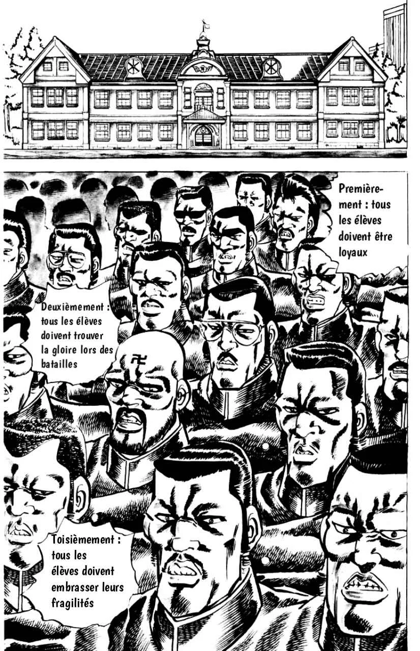 Sakigake!! Otokojuku Chapitre 1: Le Droit Chemin vers l'Enfer - Page 10