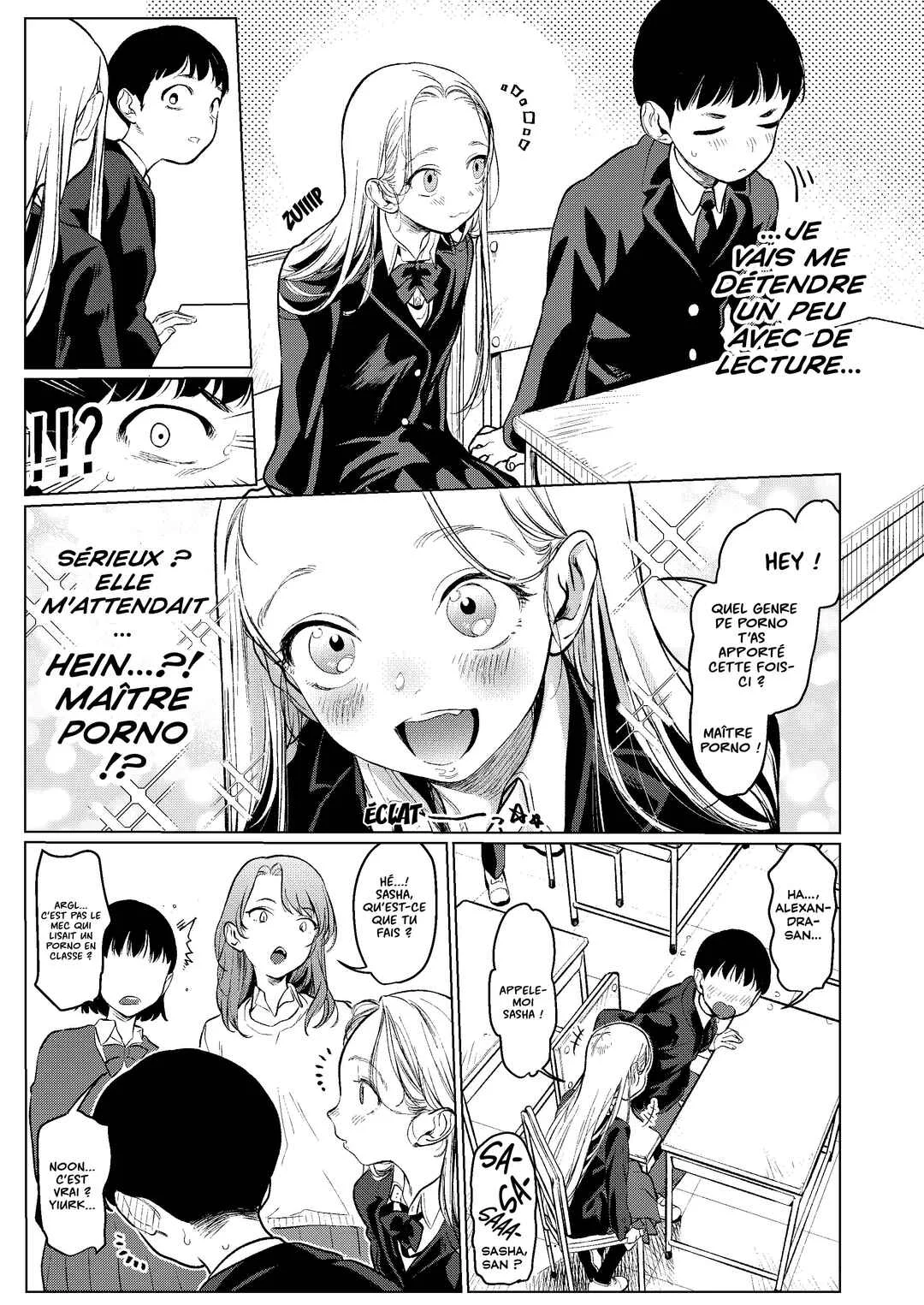 Sasha-chan to Classmate Otaku-kun Chapitre 2: Maitre porno - Page 3
