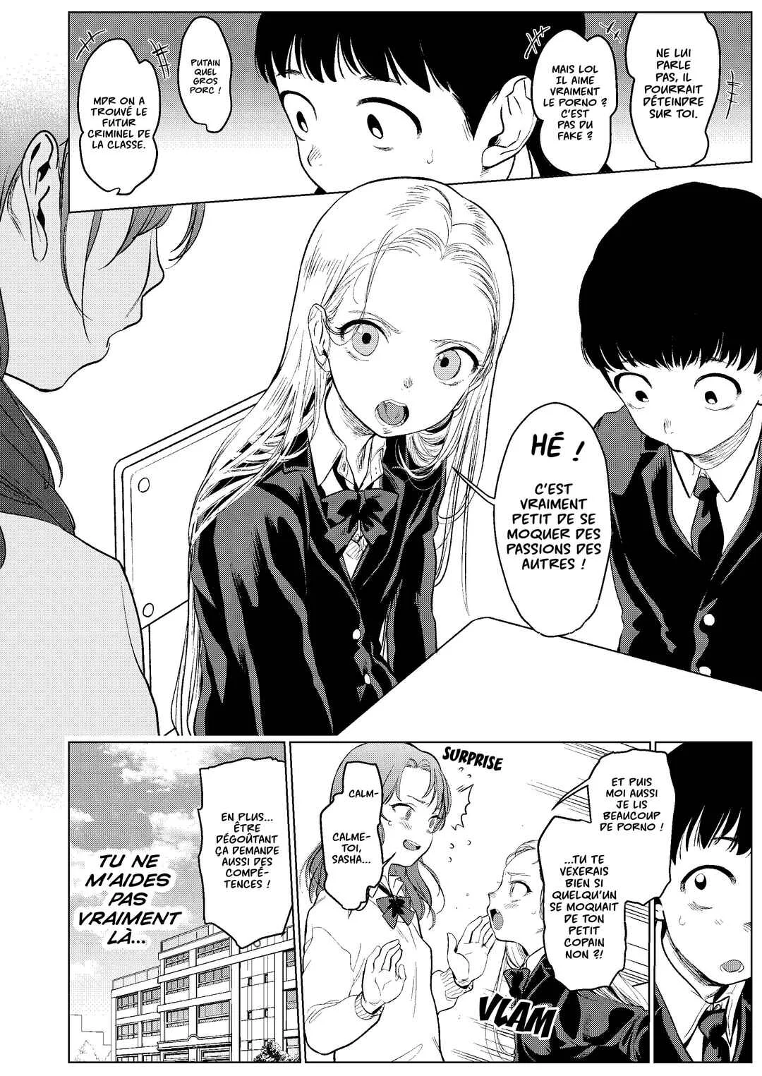 Sasha-chan to Classmate Otaku-kun Chapitre 2: Maitre porno - Page 4