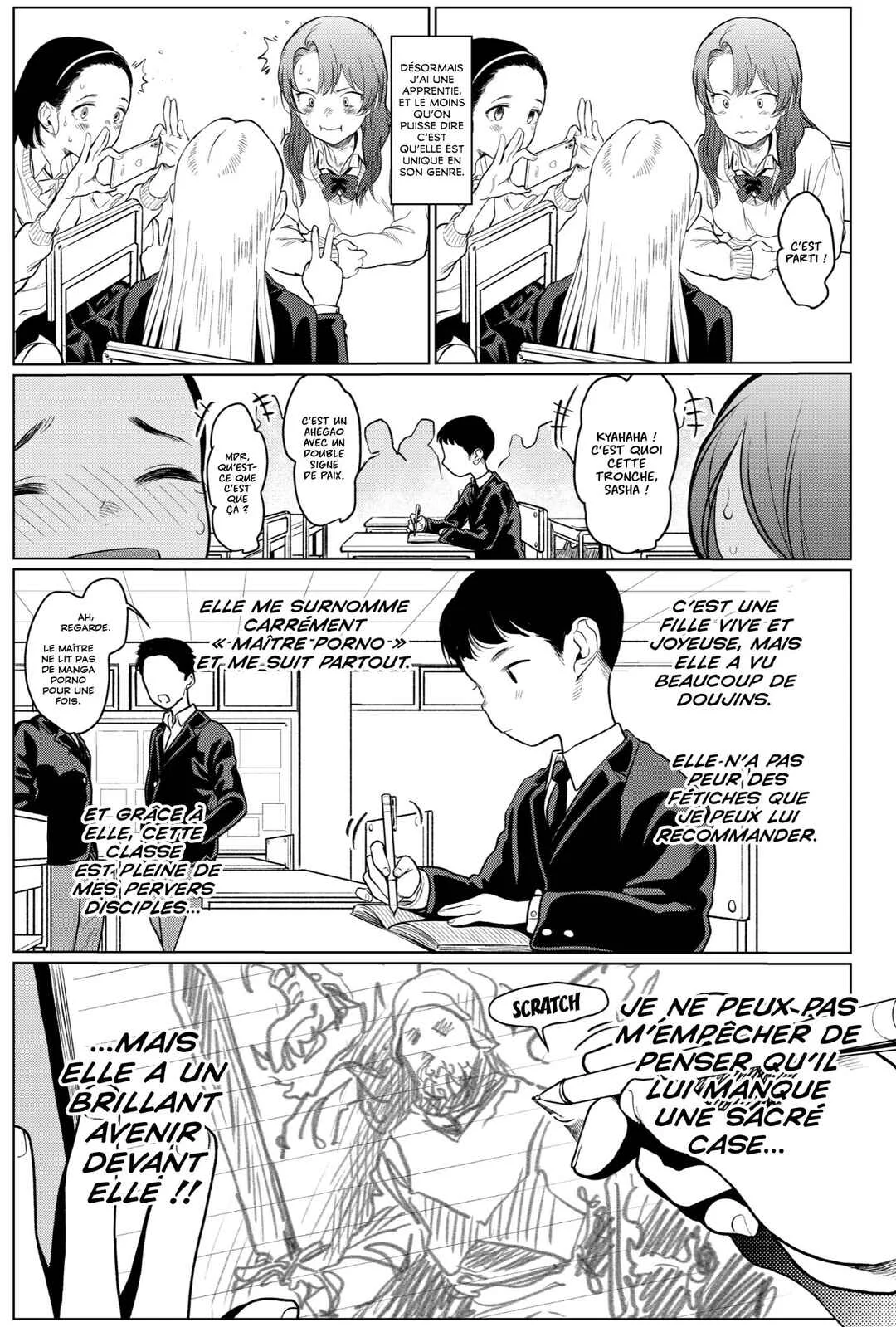 Sasha-chan to Classmate Otaku-kun Chapitre 3: La dignité du maître - Page 1