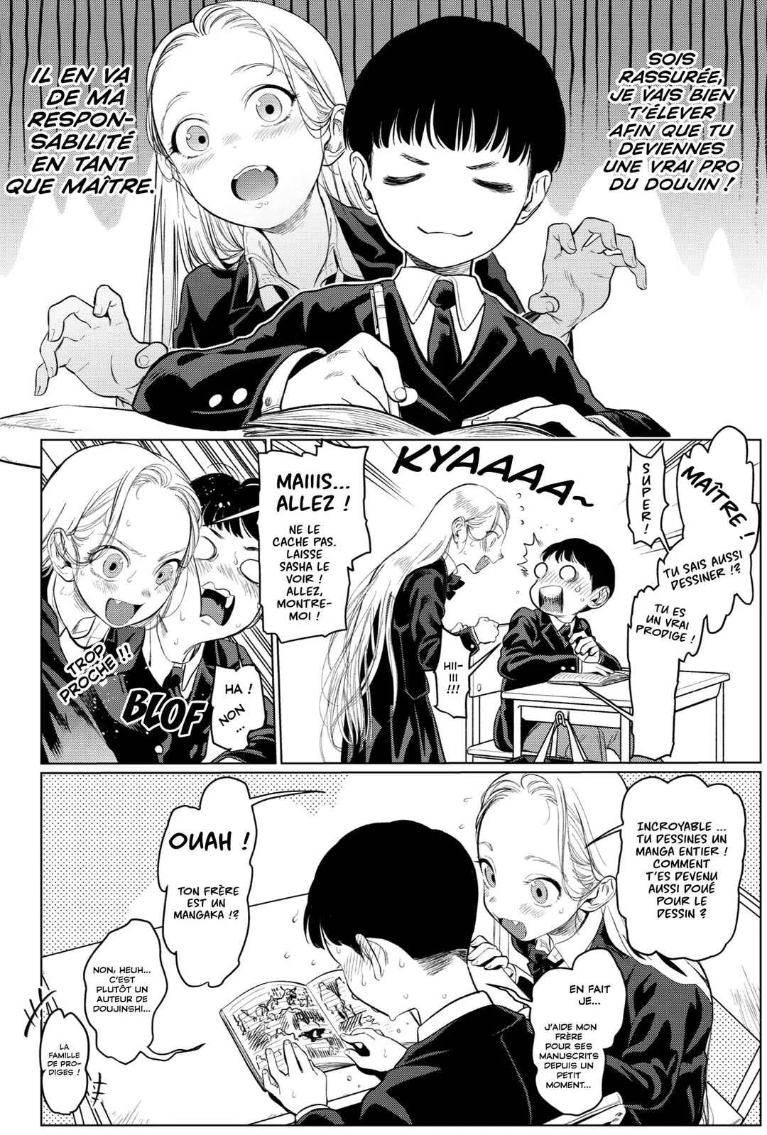 Sasha-chan to Classmate Otaku-kun Chapitre 3: La dignité du maître - Page 2