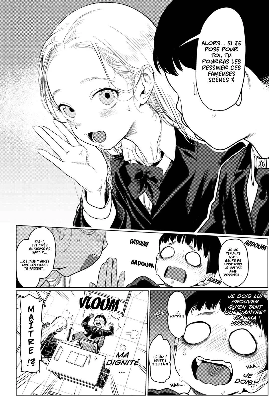 Sasha-chan to Classmate Otaku-kun Chapitre 3: La dignité du maître - Page 4