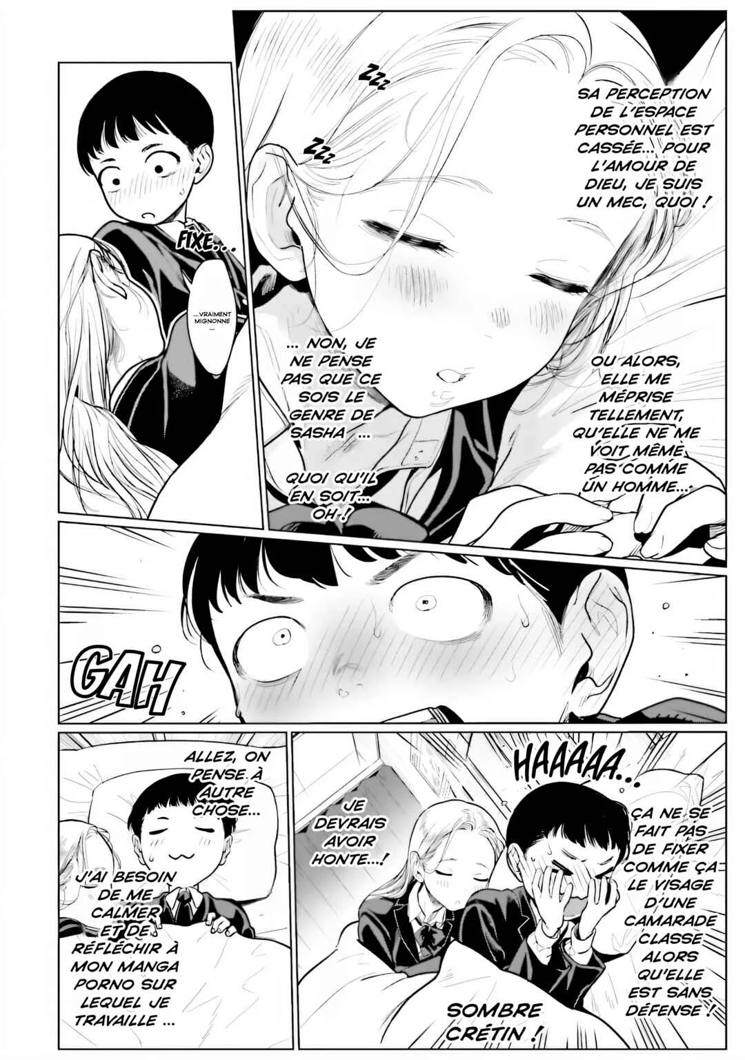 Sasha-chan to Classmate Otaku-kun Chapitre 4: La 1re fois où j’ai fait péter les cours. - Page 2